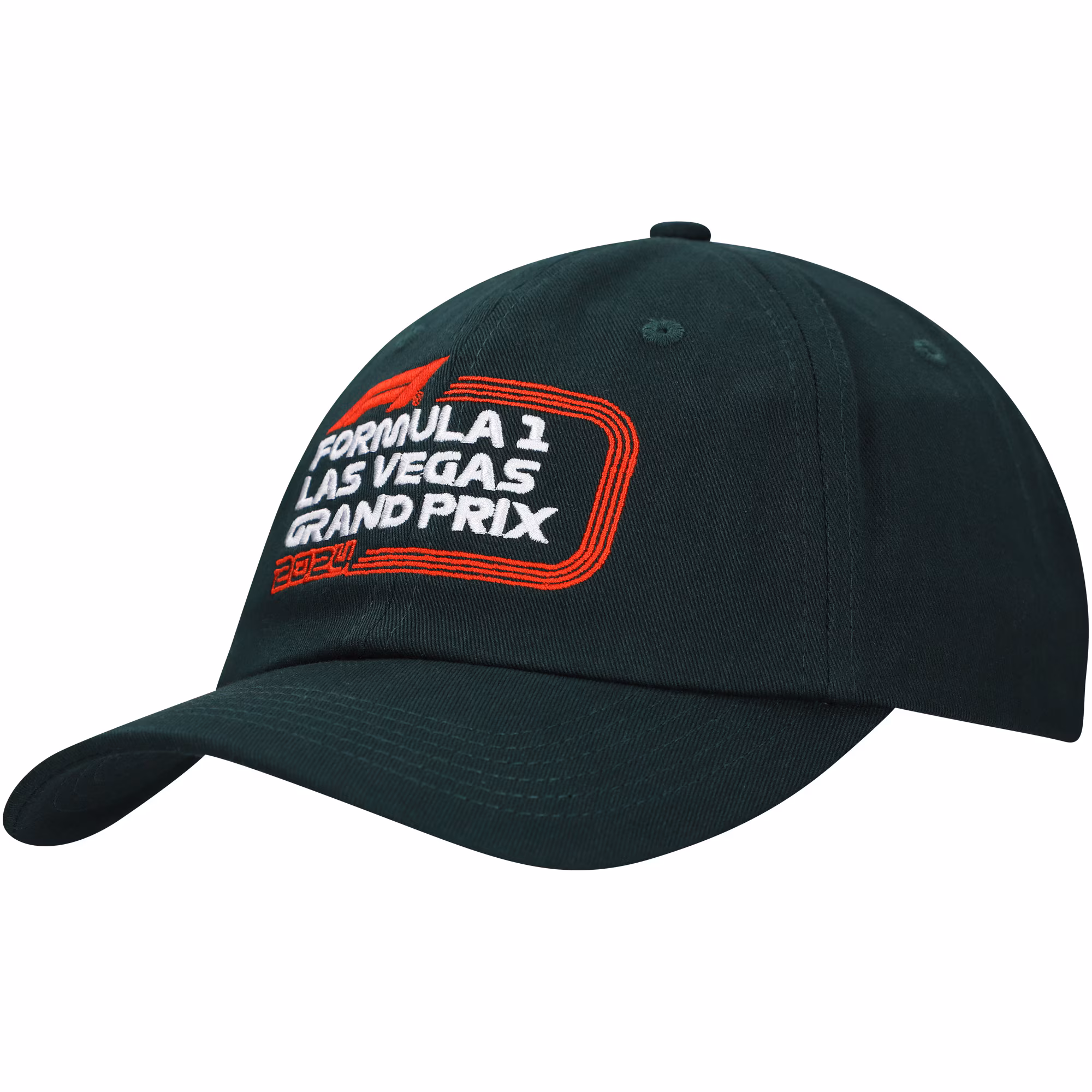 Unisex Green Formula 1 Merchandise 2024 Las Vegas Grand Prix Dad Adjustable Hat
