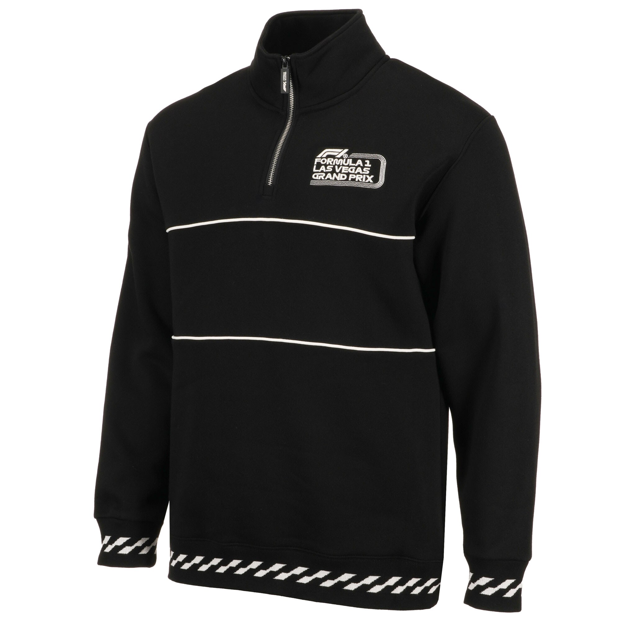 Unisex Black Formula 1 2024 Las Vegas Grand Prix Classic Quarter-Zip Pullover Sweatshirt
