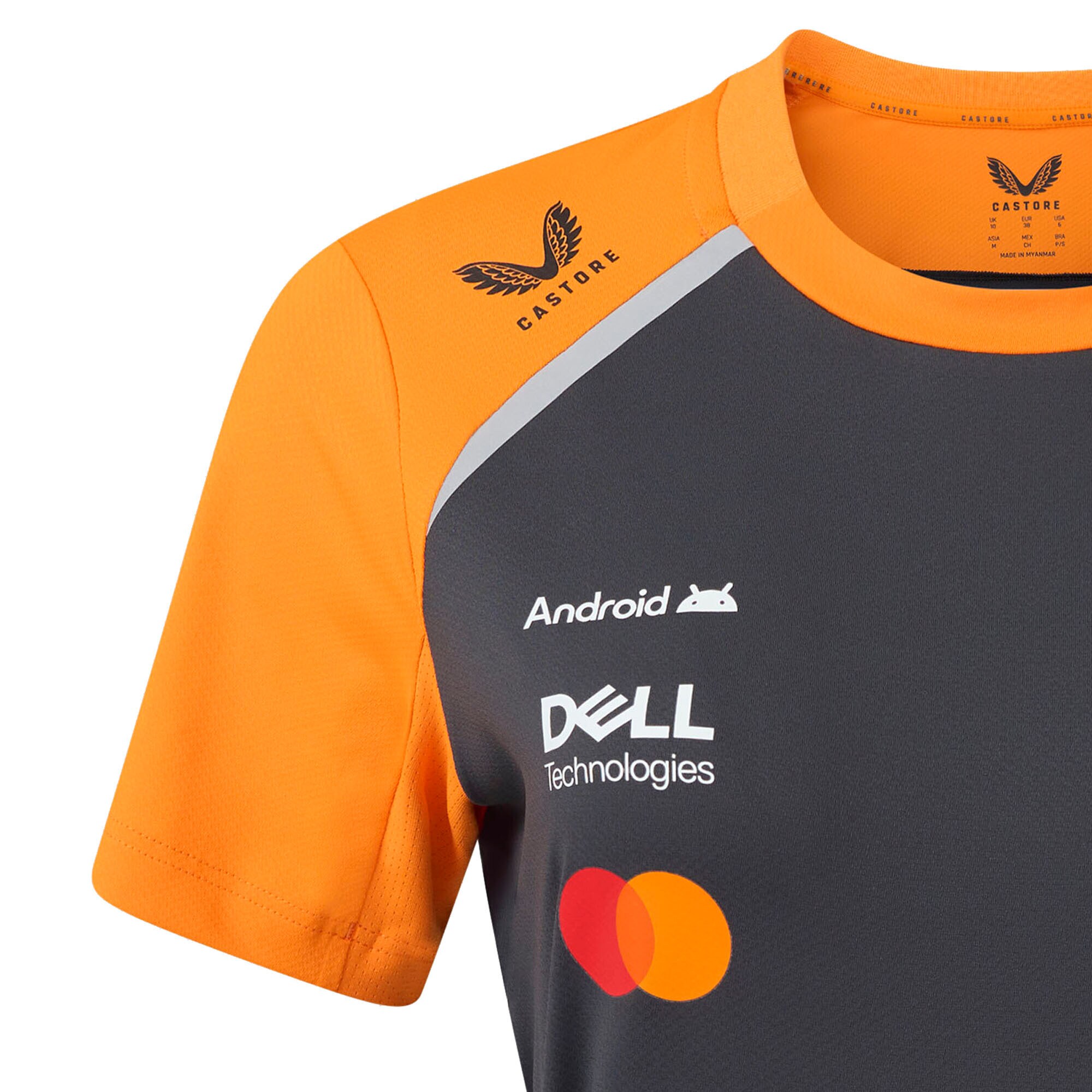 McLaren 2025 Team Lando Norris Driver Set Up T-Shirt - Phantom - Womens