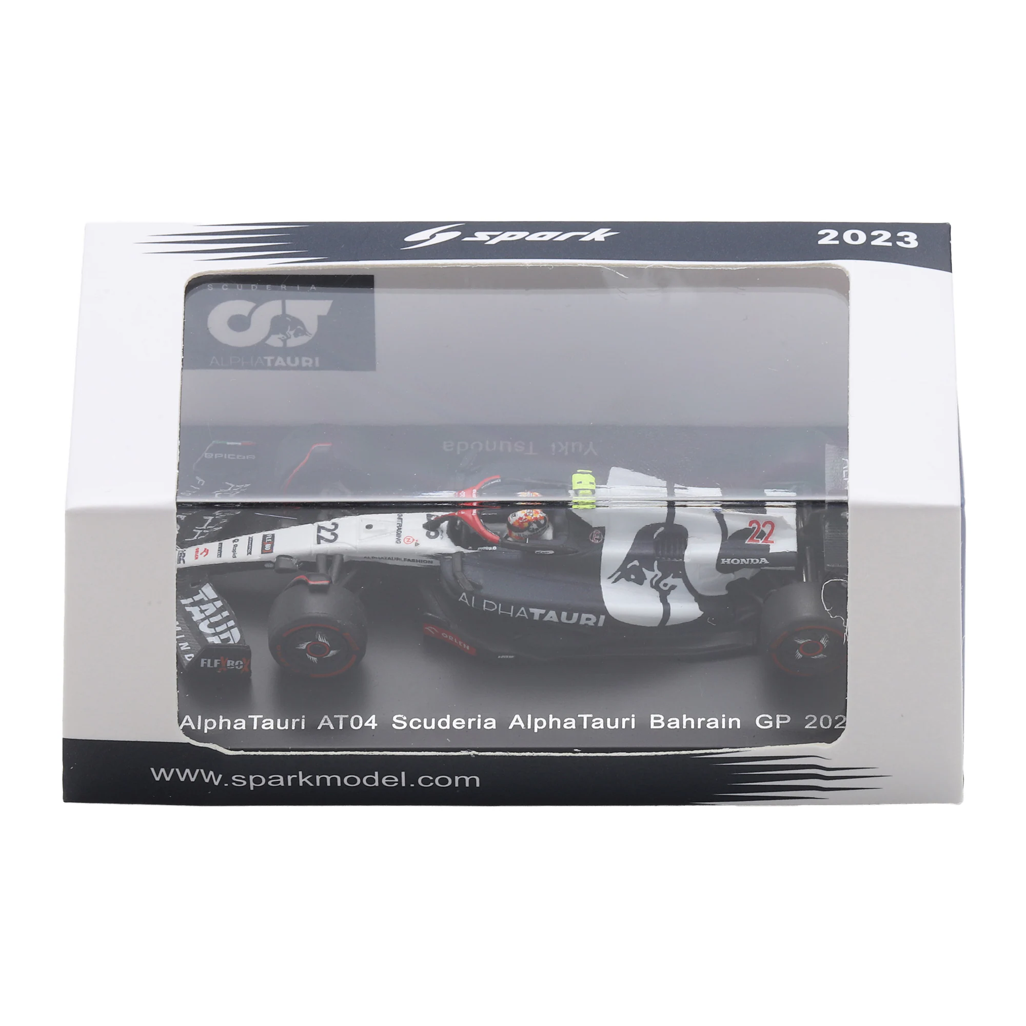 Scuderia AlphaTauri AT04 No.21 2023 Nyck de Vries 1:64 Model