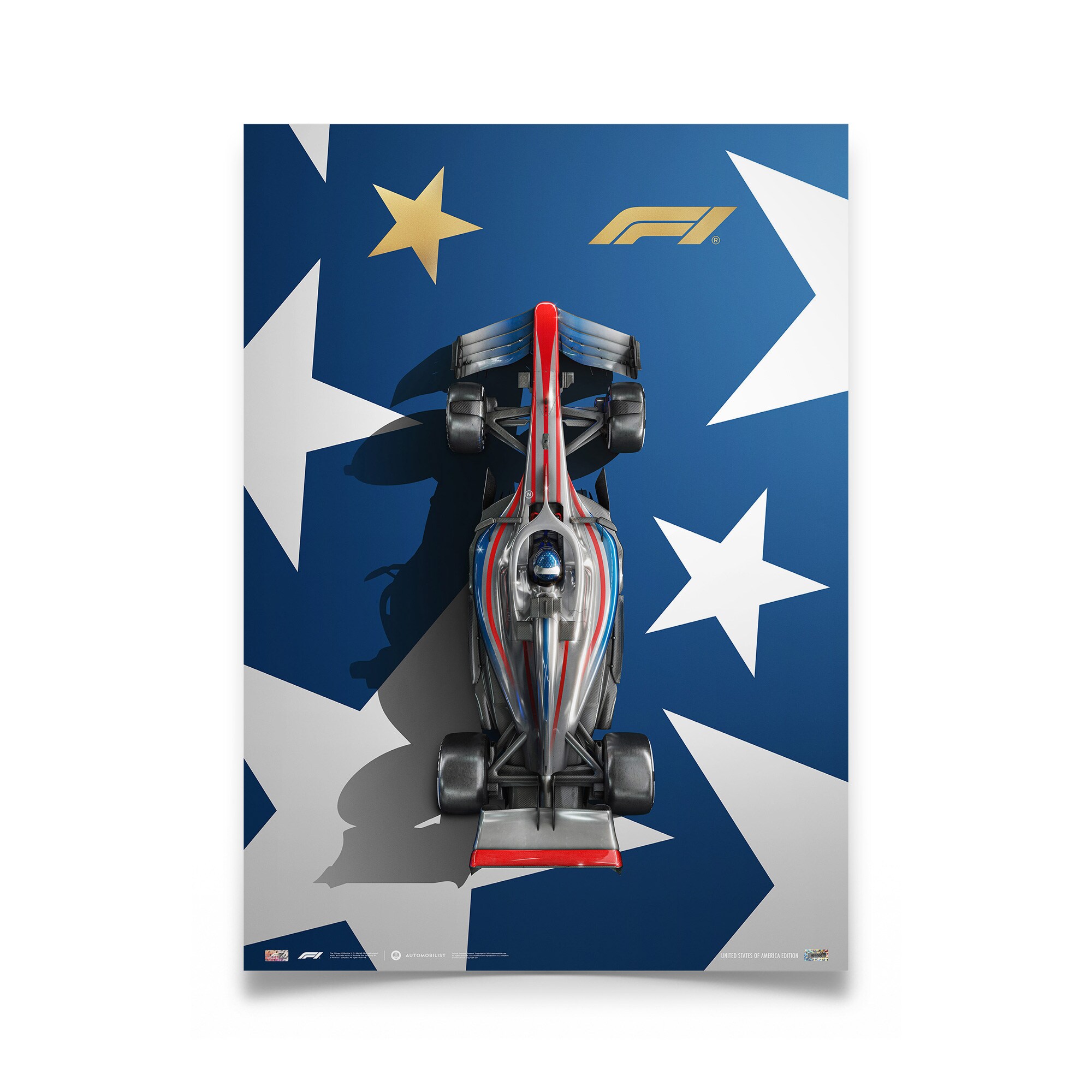 Formula 1 American Tribute Collector's Edition Poster - 2024