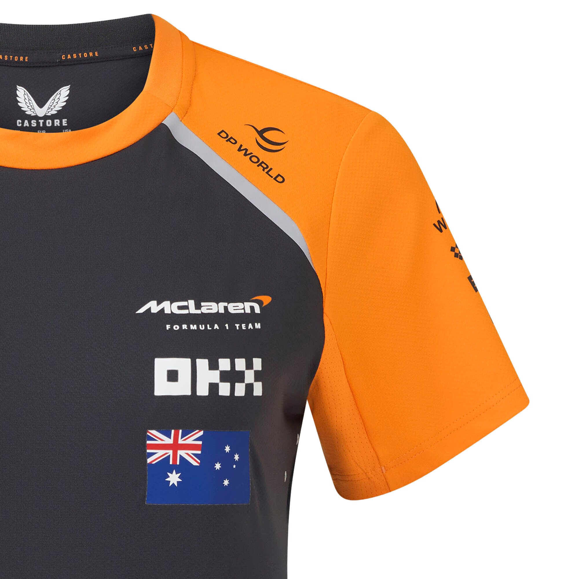 McLaren 2025 Team Oscar Piastri Driver Set Up T-Shirt - Phantom - Womens