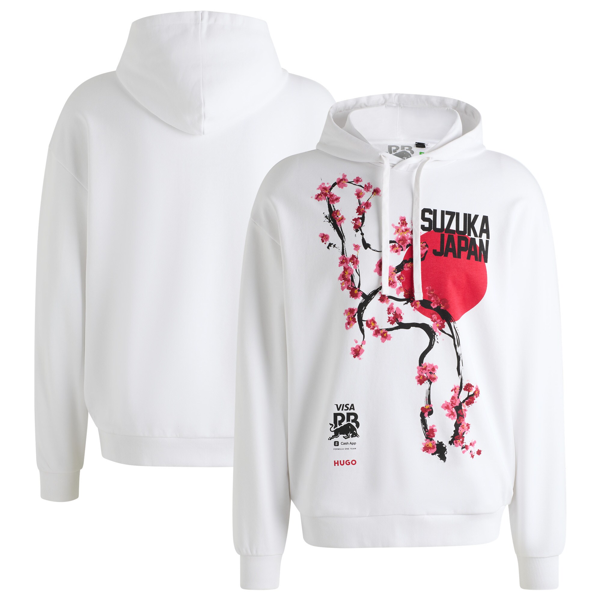 VCARB Hugo Japanese Race Special Hoodie - White