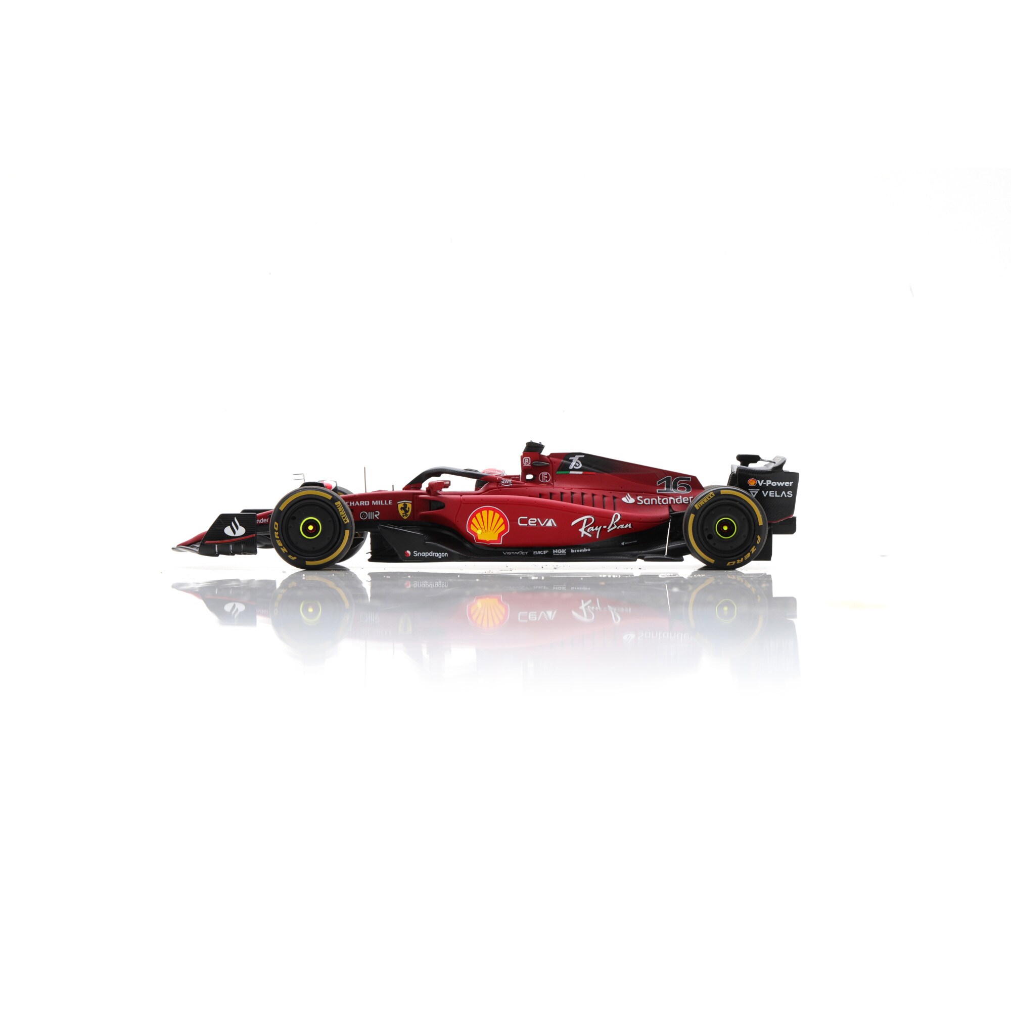 Scuderia Ferrari F1-75 No.16 Winner Austria GP Charles LeClerc 1:43 LookSmart Model