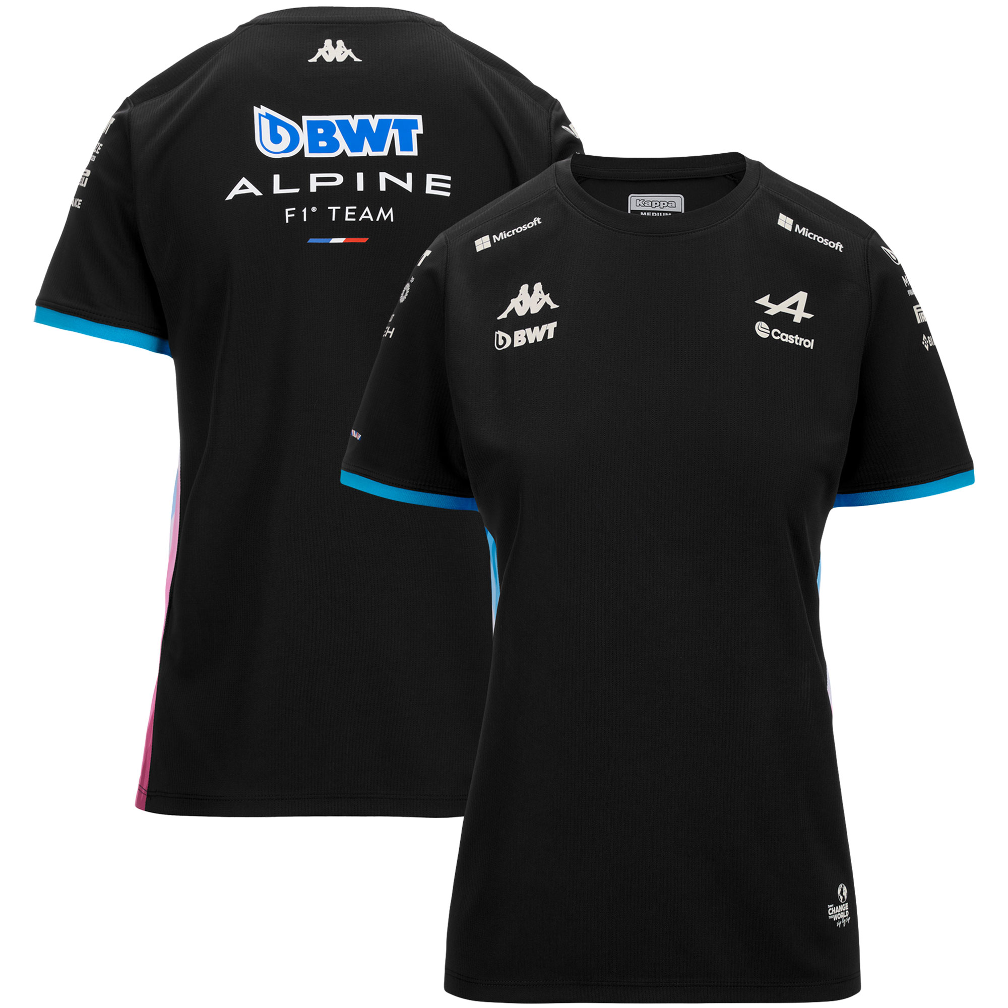 Alpine F1 Team 2024 T-Shirt - Black - Womens