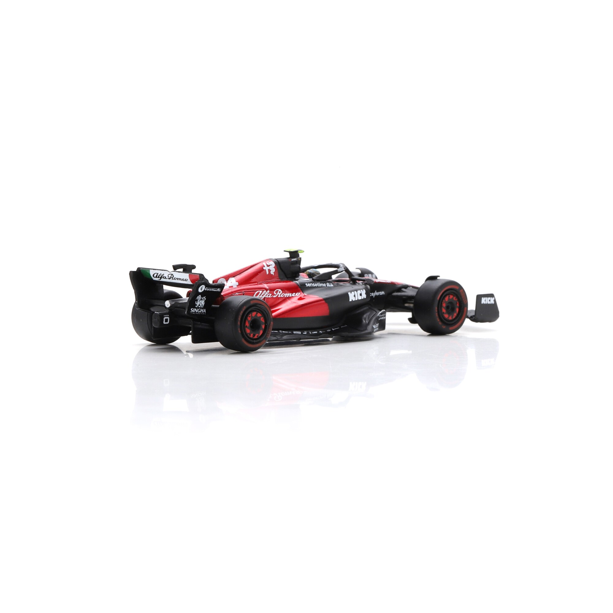 Alfa Romeo Sauber F1 Team Stake C43 No.24 2023 Zhou Guanyu 1:64 Sparks Model