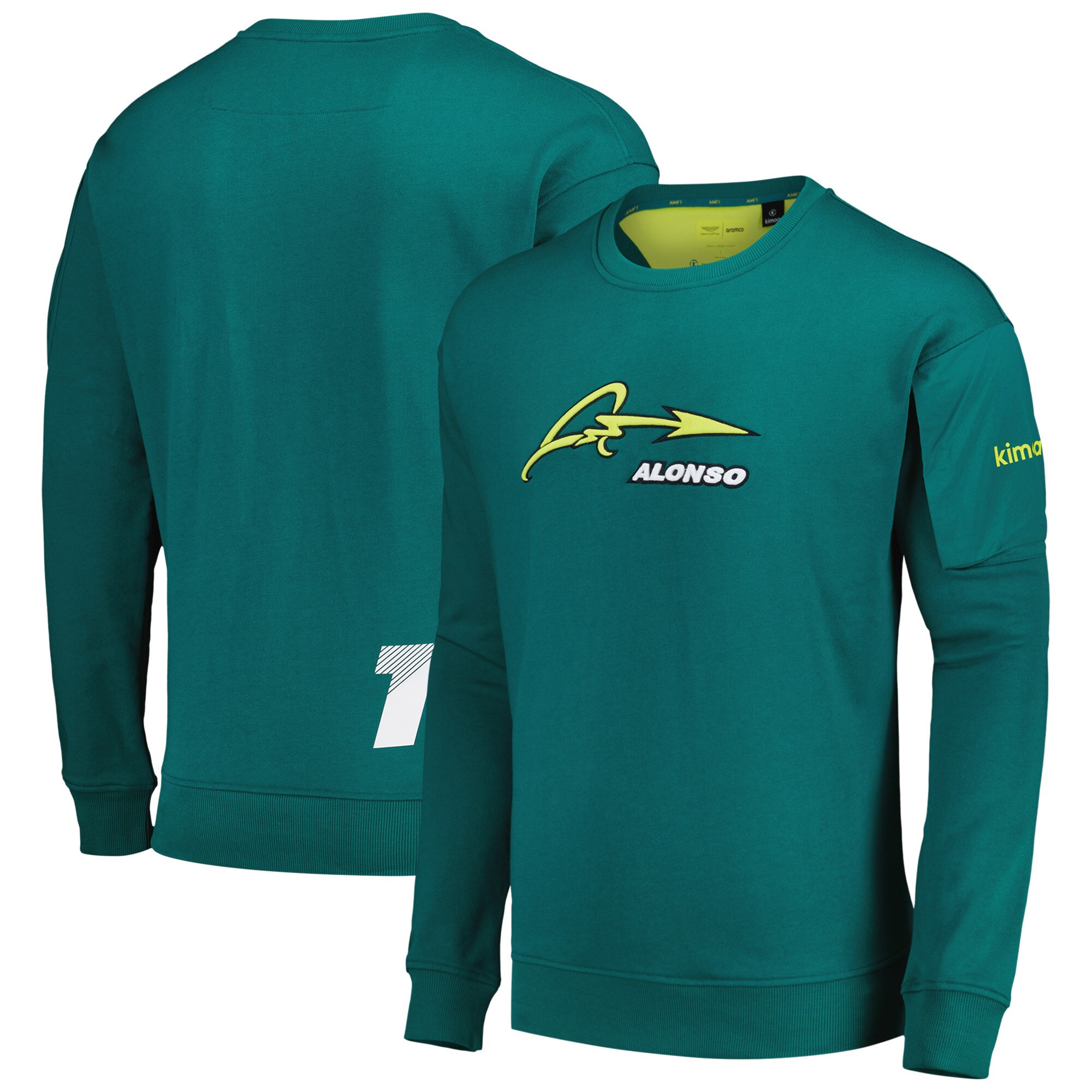Aston Martin Cognizant F1 Official Kimoa Fernando Alonso Embroidery Sweatshirt