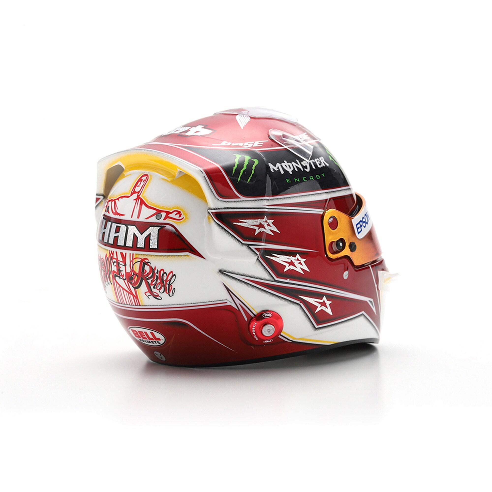 Mercedes AMG Petronas Lewis Hamilton - Austin GP 2019 World Championship Winner Spark Helmet