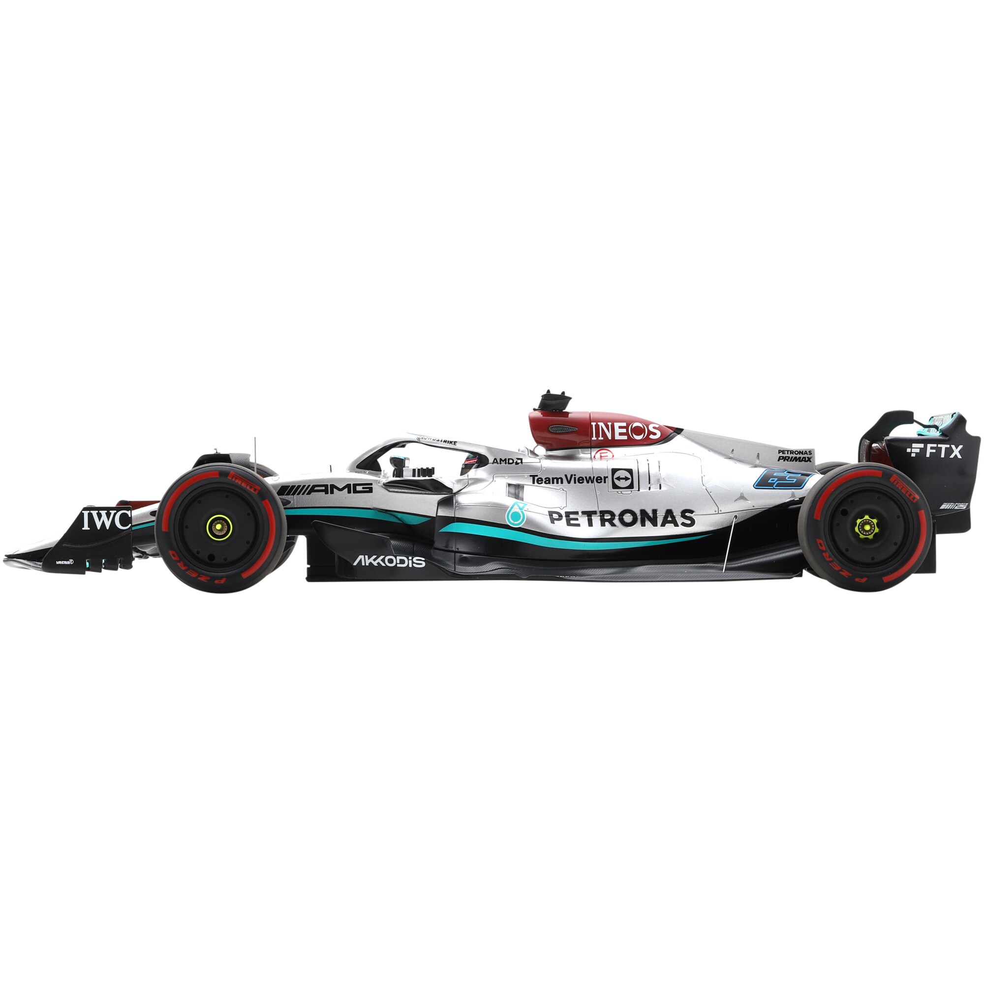 Mercedes AMG Petronas F1 No.44 W13 E Performance 4th Bahrain GP - George Russell 1:18 Model