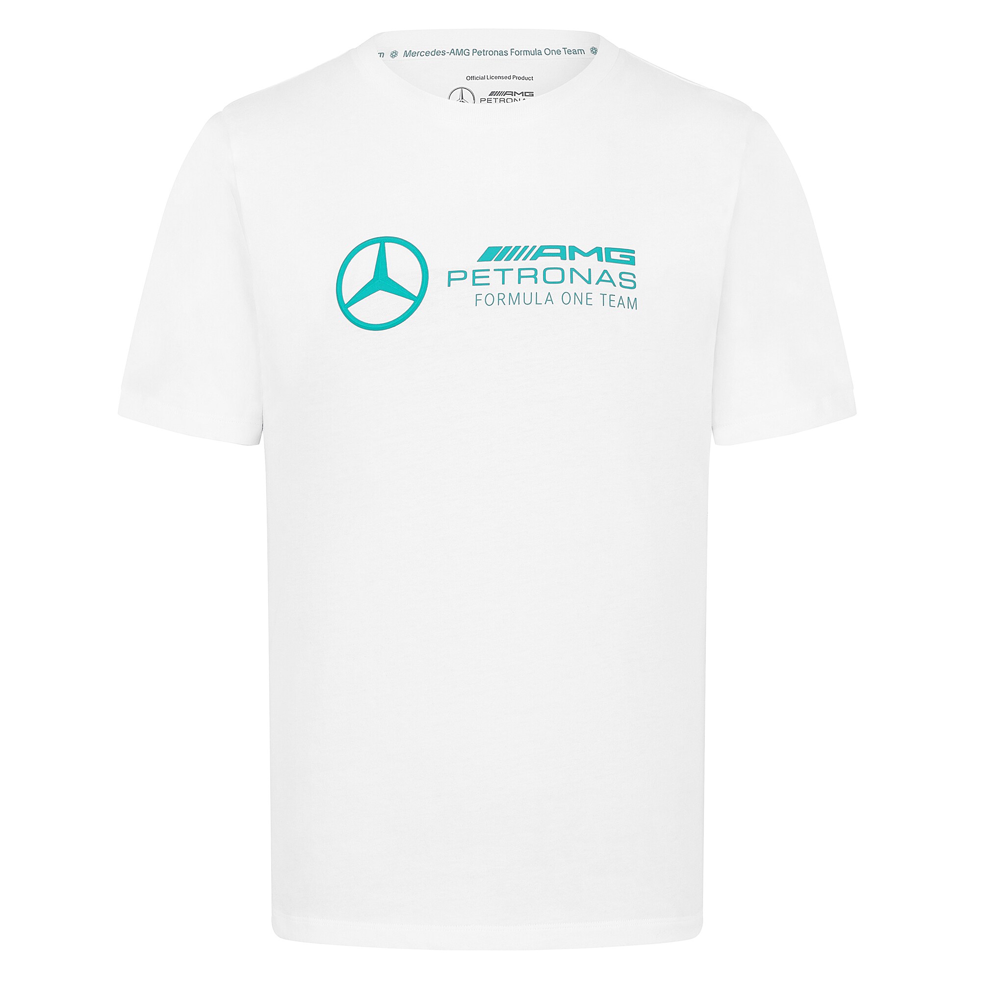 Mercedes AMG Petronas F1 Logo T-Shirt - White