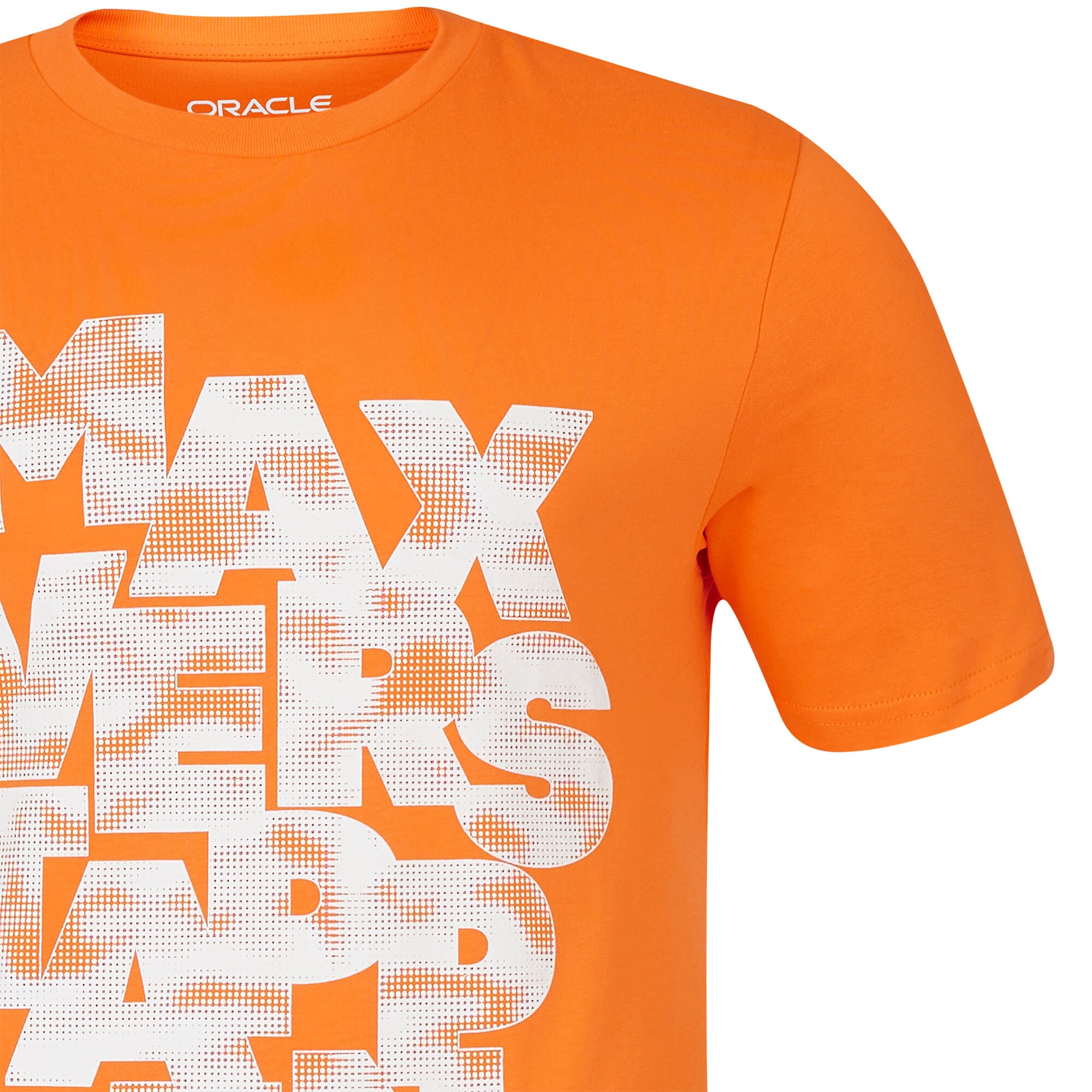 Red Bull Racing Max Verstappen Expression Driver T-Shirt - Orange - Unisex