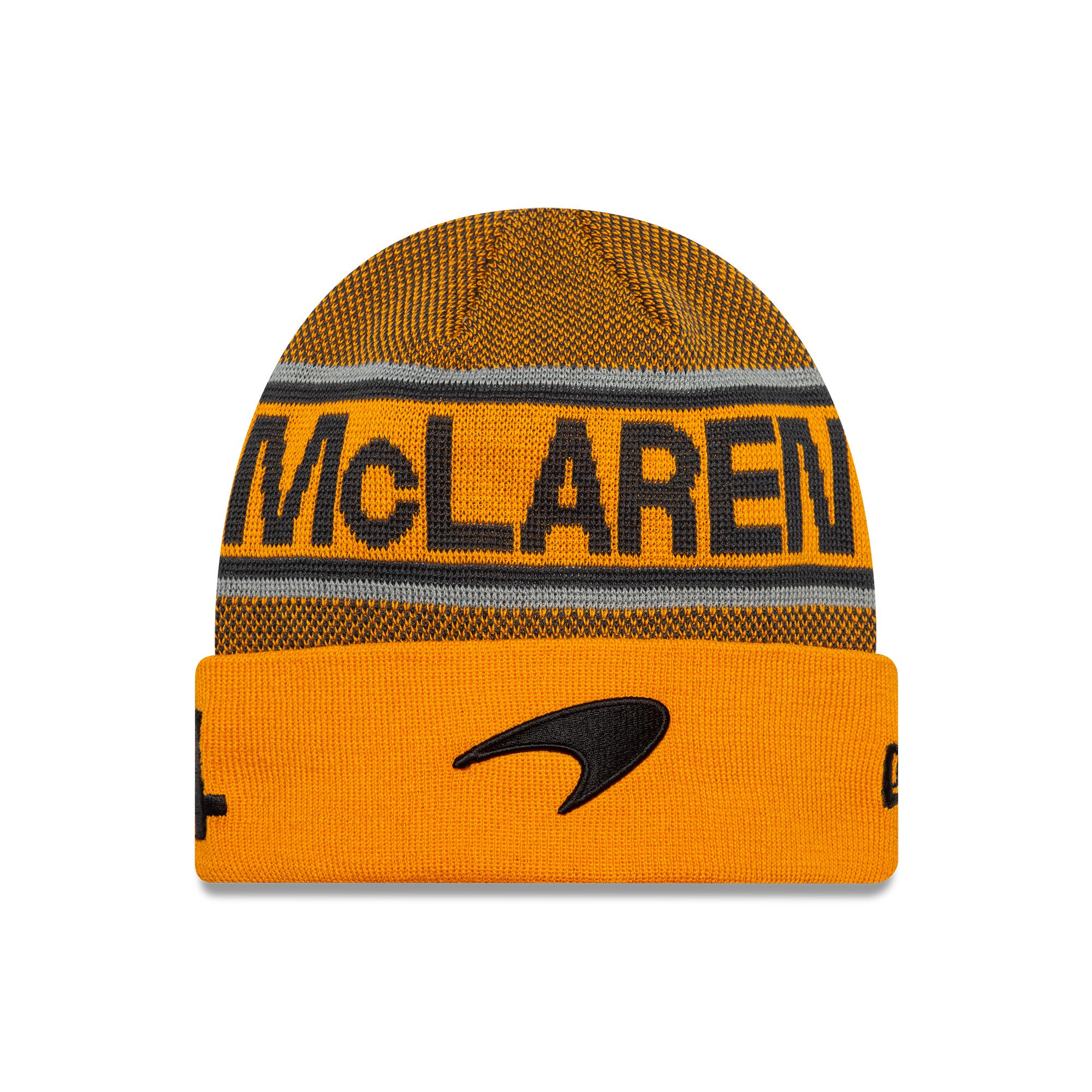 McLaren New Era Lando Norris Cuff Beanie - Papaya