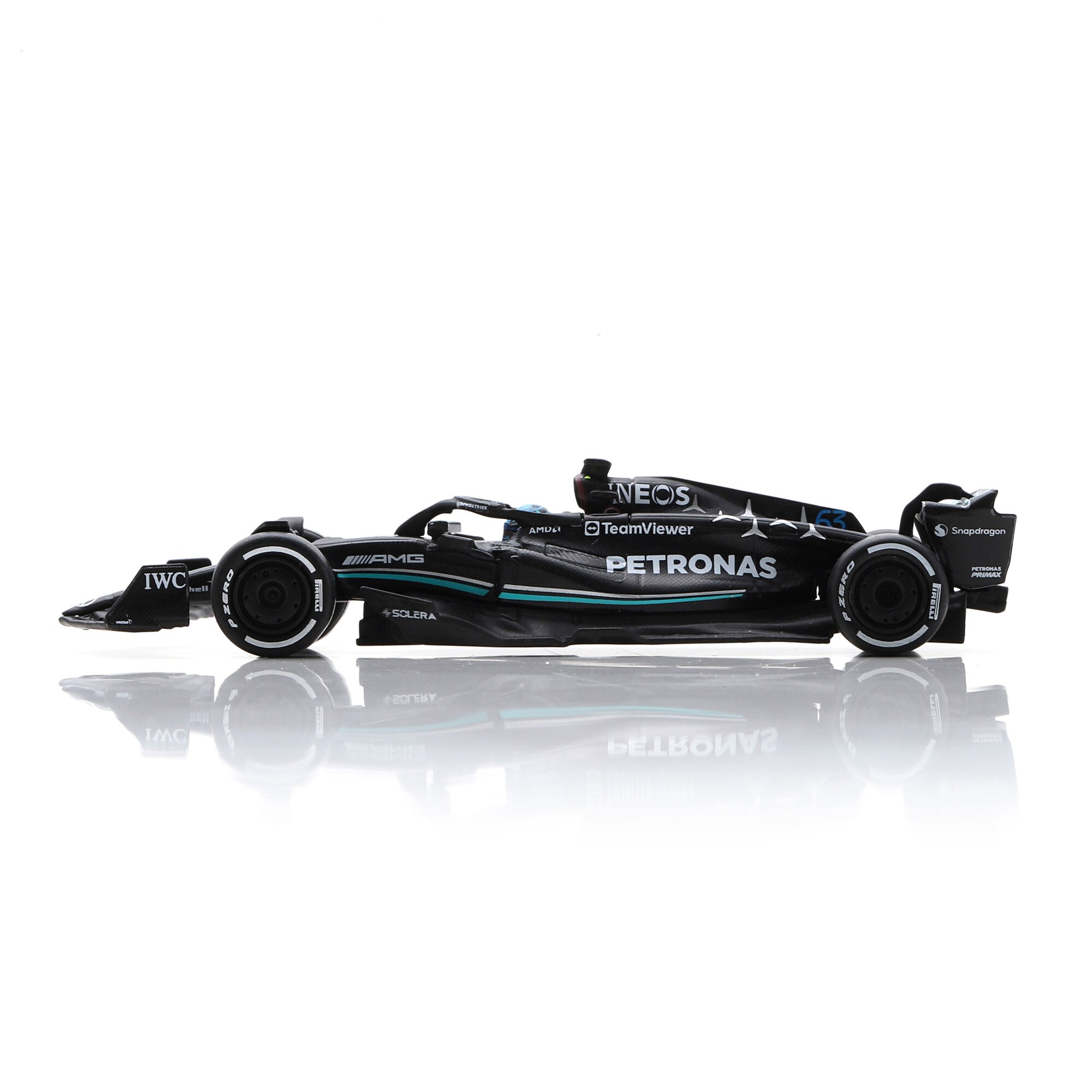 Mercedes AMG Petronas F1 No.63 George Russell 1:64 Spark Model