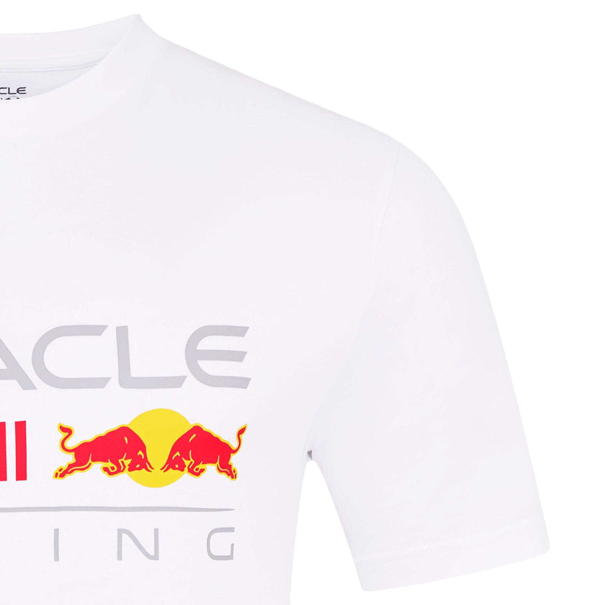 Red Bull Racing Core Logo T-Shirt - White - Unisex