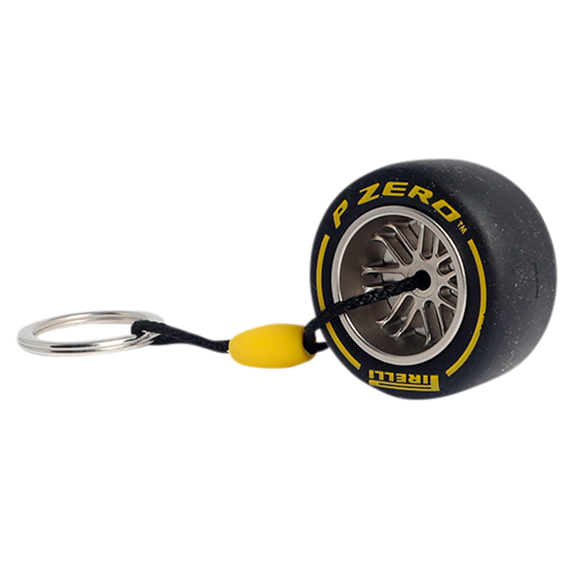 Pirelli Medium Tyre Keyring - Yellow