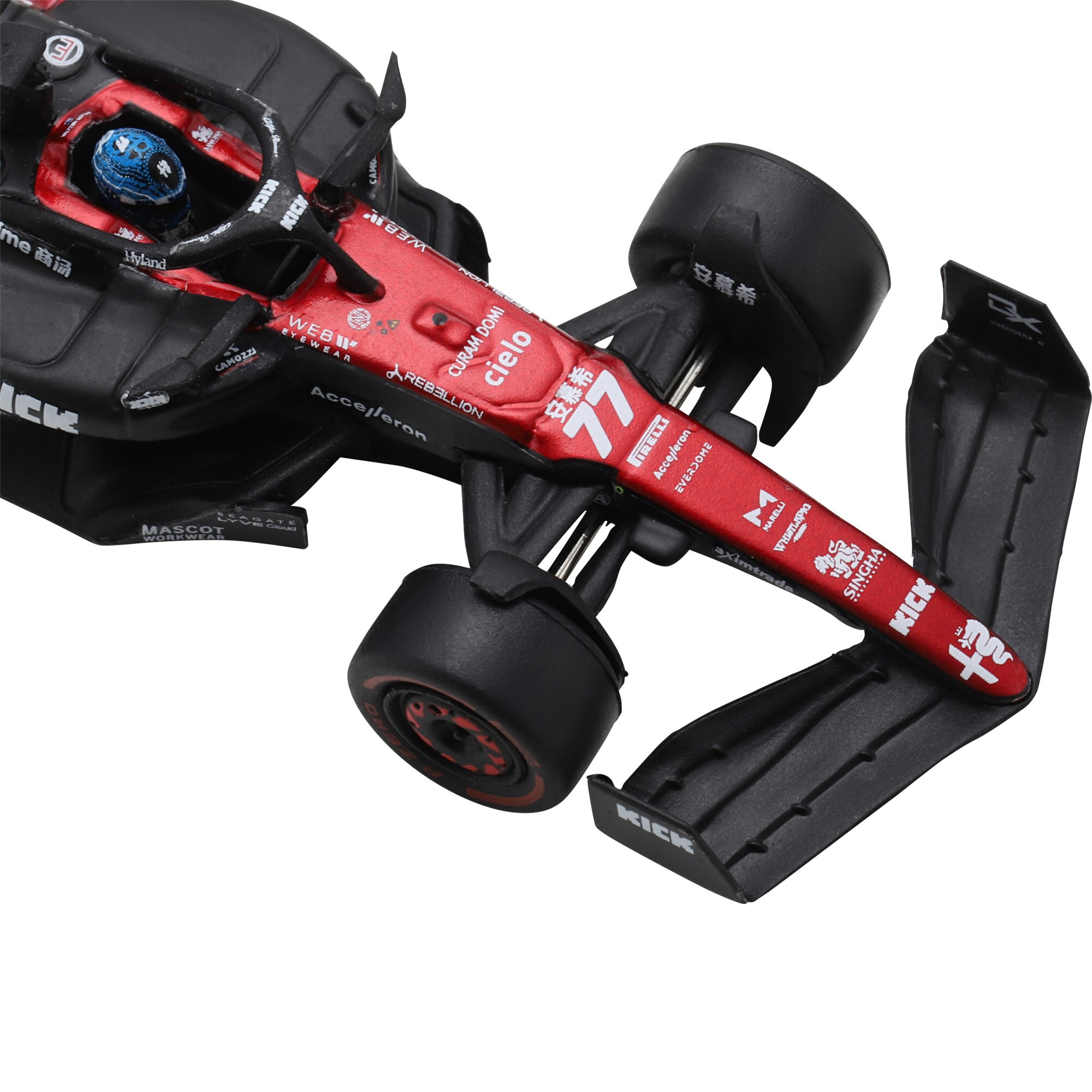 Alfa Romeo Sauber F1 Team Stake C43 No.77 Valtteri Bottas 1:64 Model