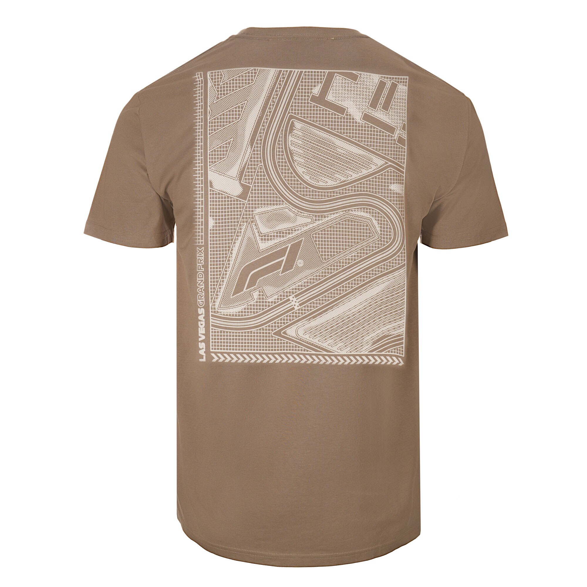 Unisex Tan Formula 1 2024 Las Vegas Grand Prix Desert Heat T-Shirt