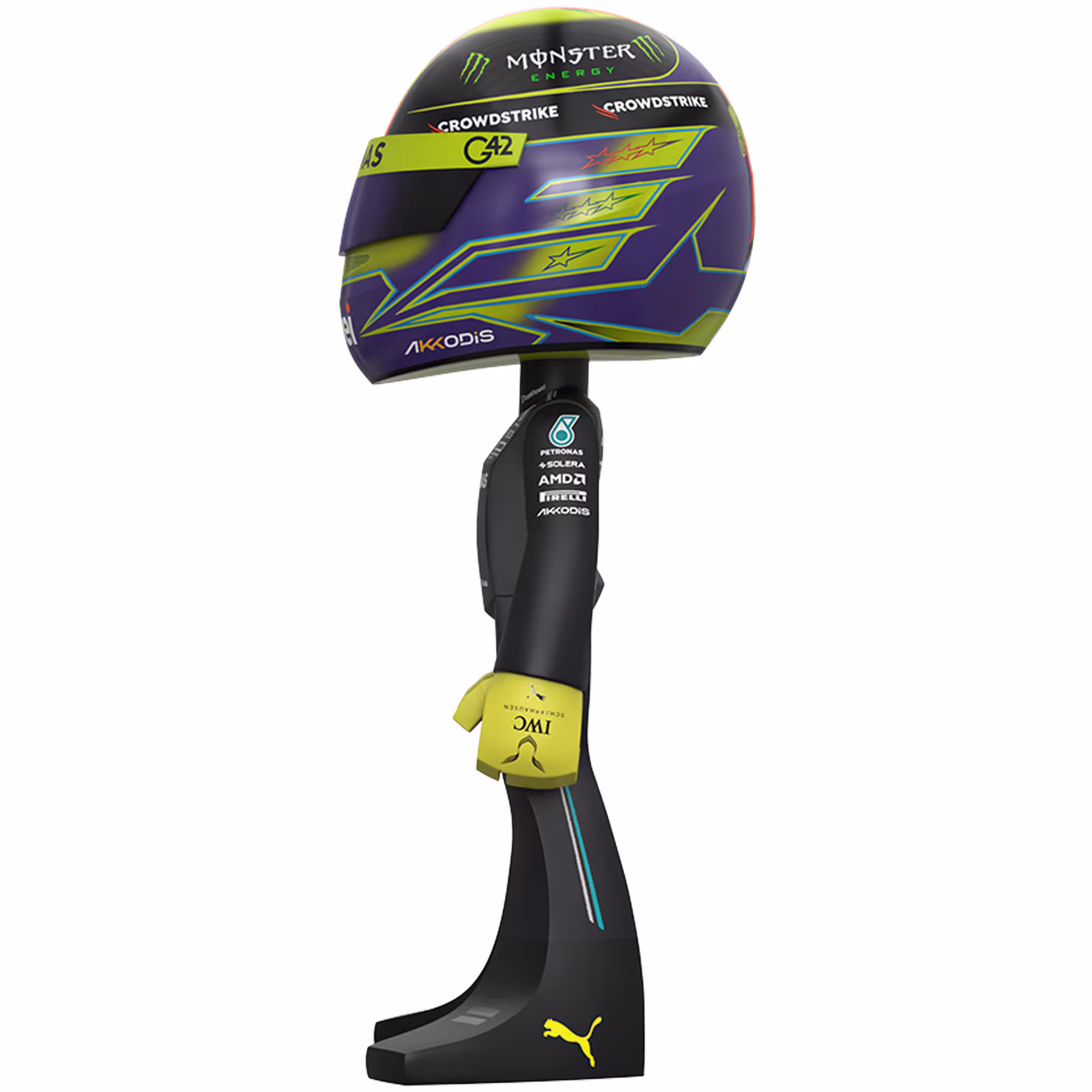 Mercedes Mighty Jaxx 2023 Lewis Hamilton Collectable Figurine