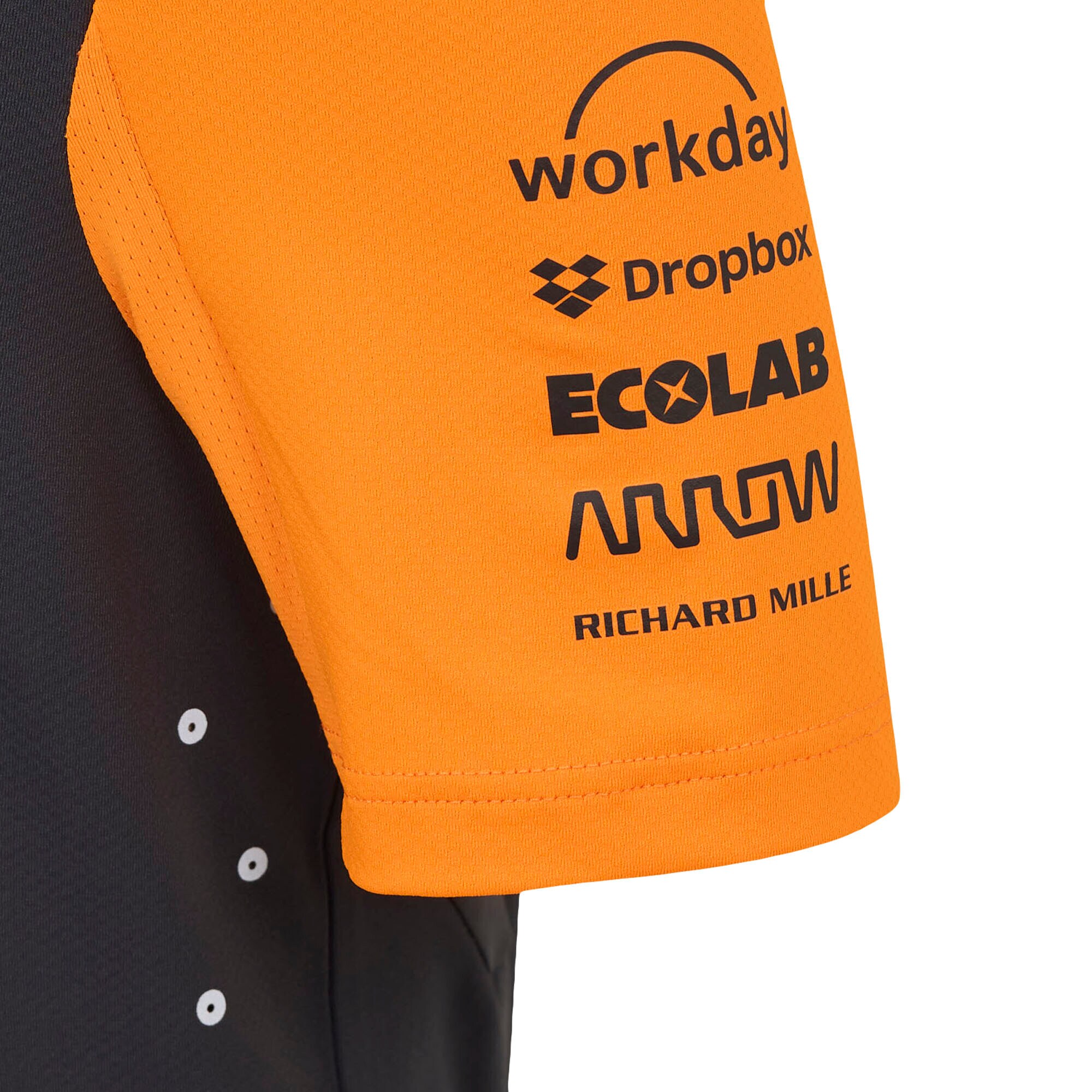 McLaren 2025 Team Oscar Piastri Driver Set Up T-Shirt - Phantom - Kids