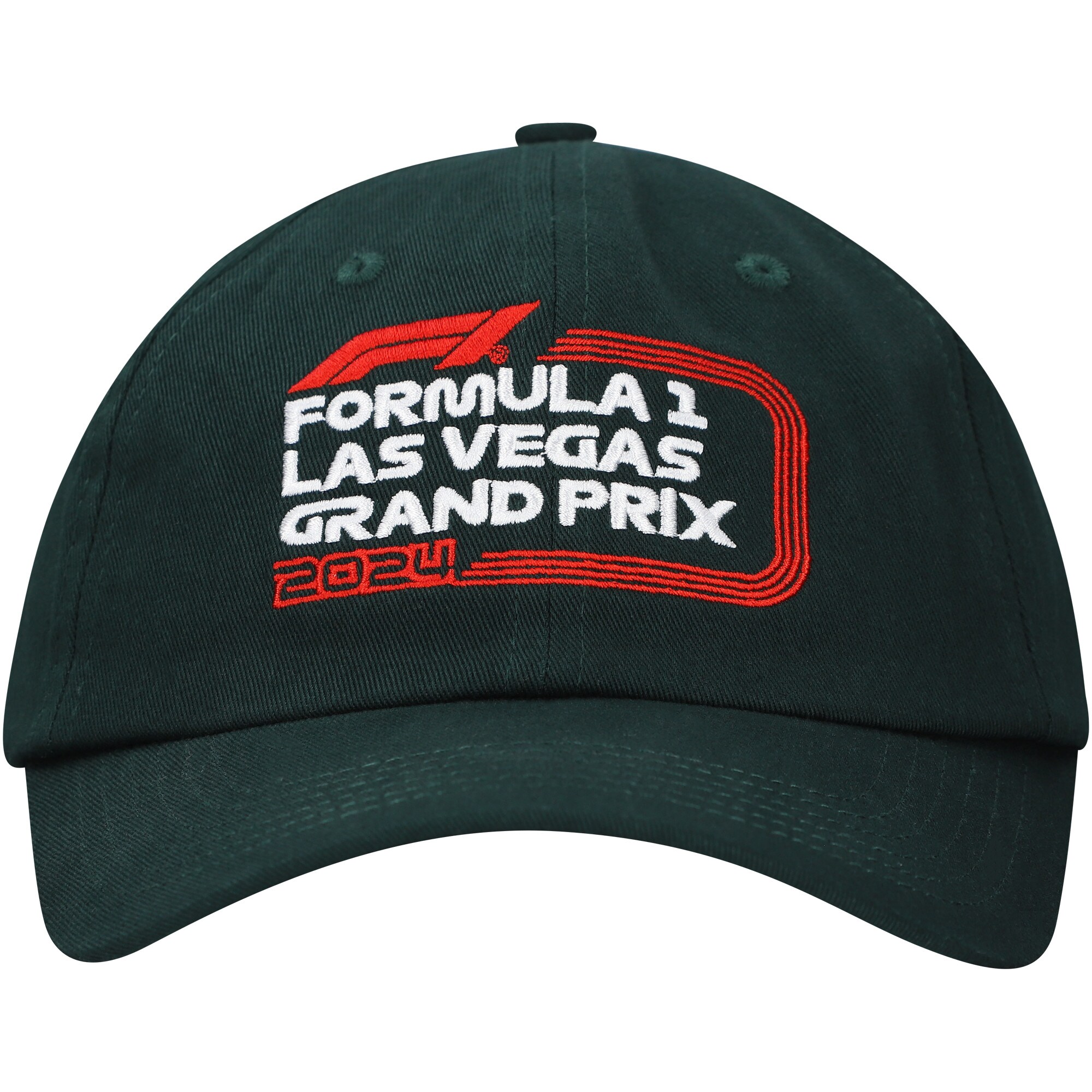 Unisex Green Formula 1 Merchandise 2024 Las Vegas Grand Prix Dad Adjustable Hat