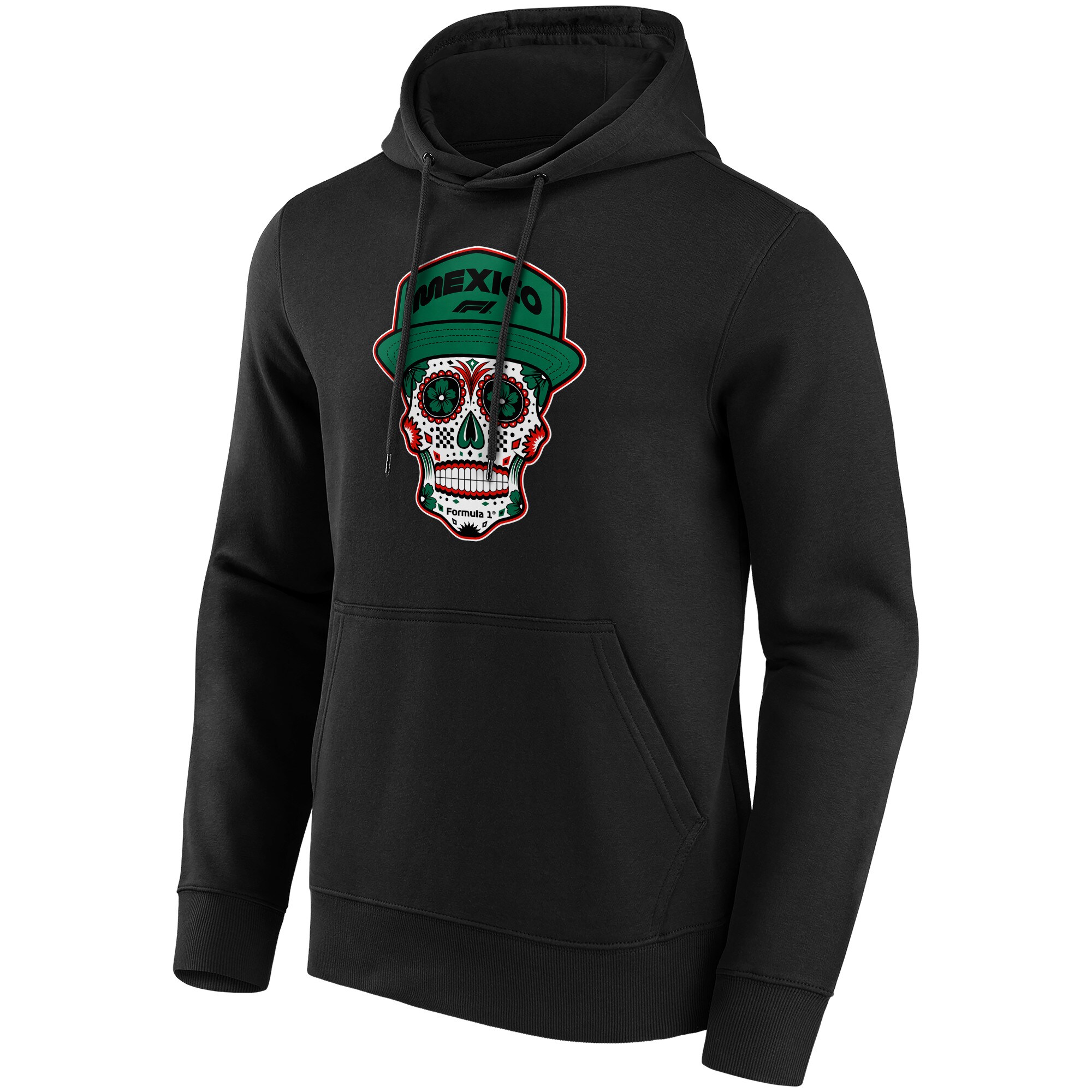 Formula 1 Mexico Skull Graphic Hoodie