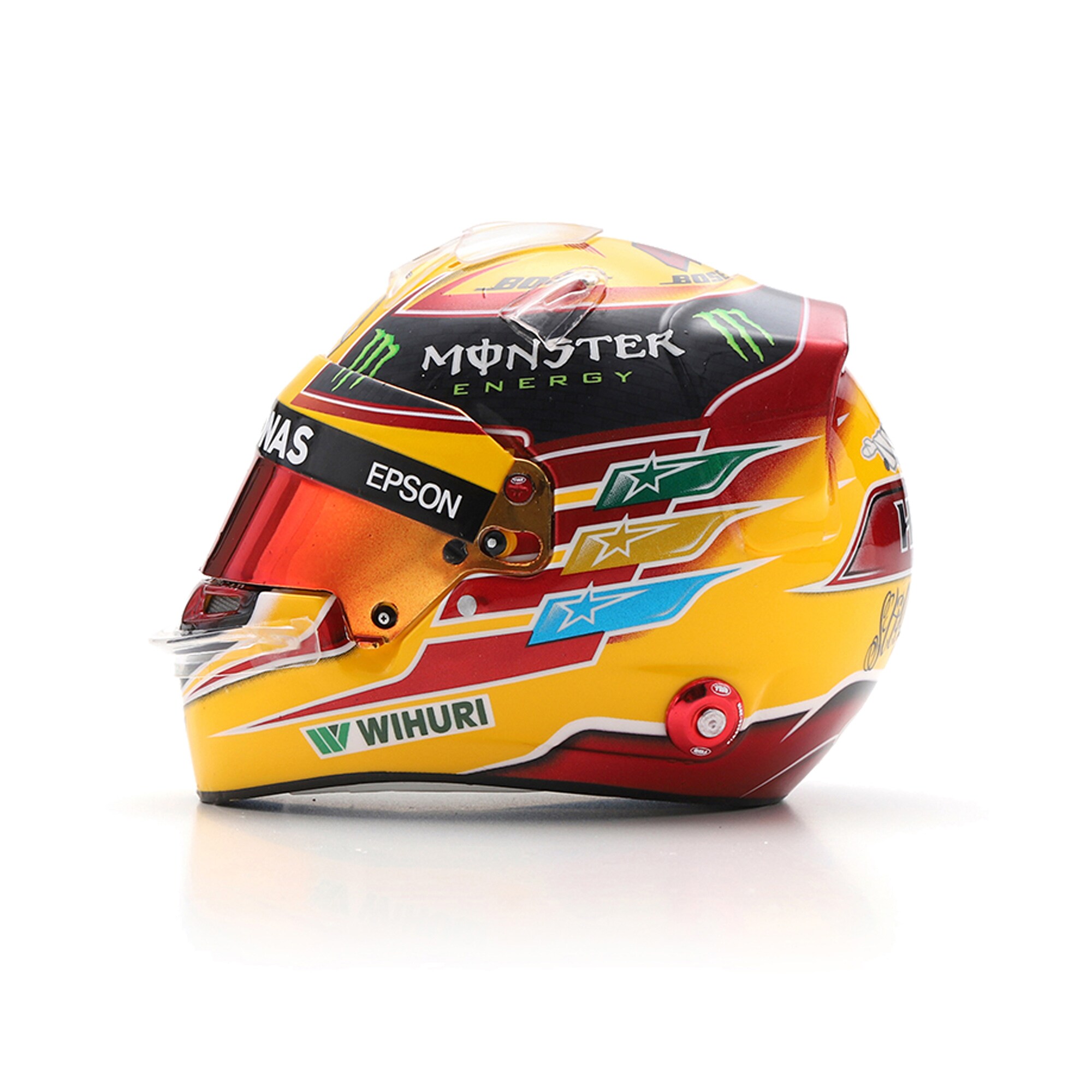 Mercedes AMG Petronas Lewis Hamilton - Mexican GP 2017 World Championship Winner Spark Helmet