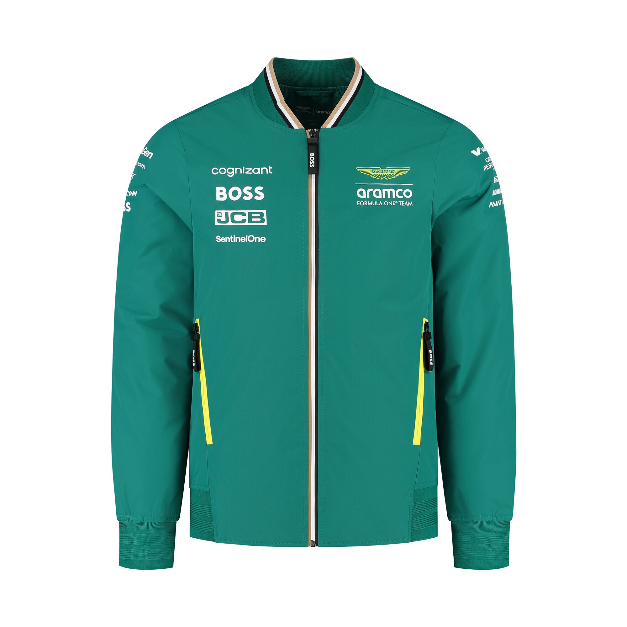 Aston Martin Aramco Cognizant F1 2025 Team Bomber Jacket