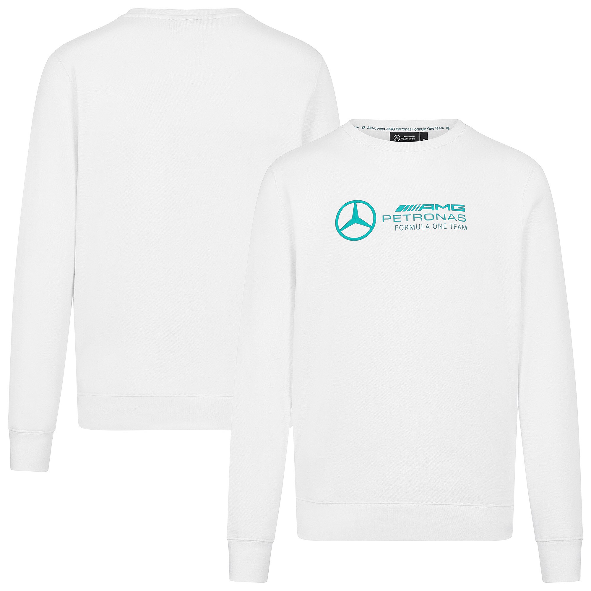 Mercedes AMG Petronas F1 Crew Sweat - White