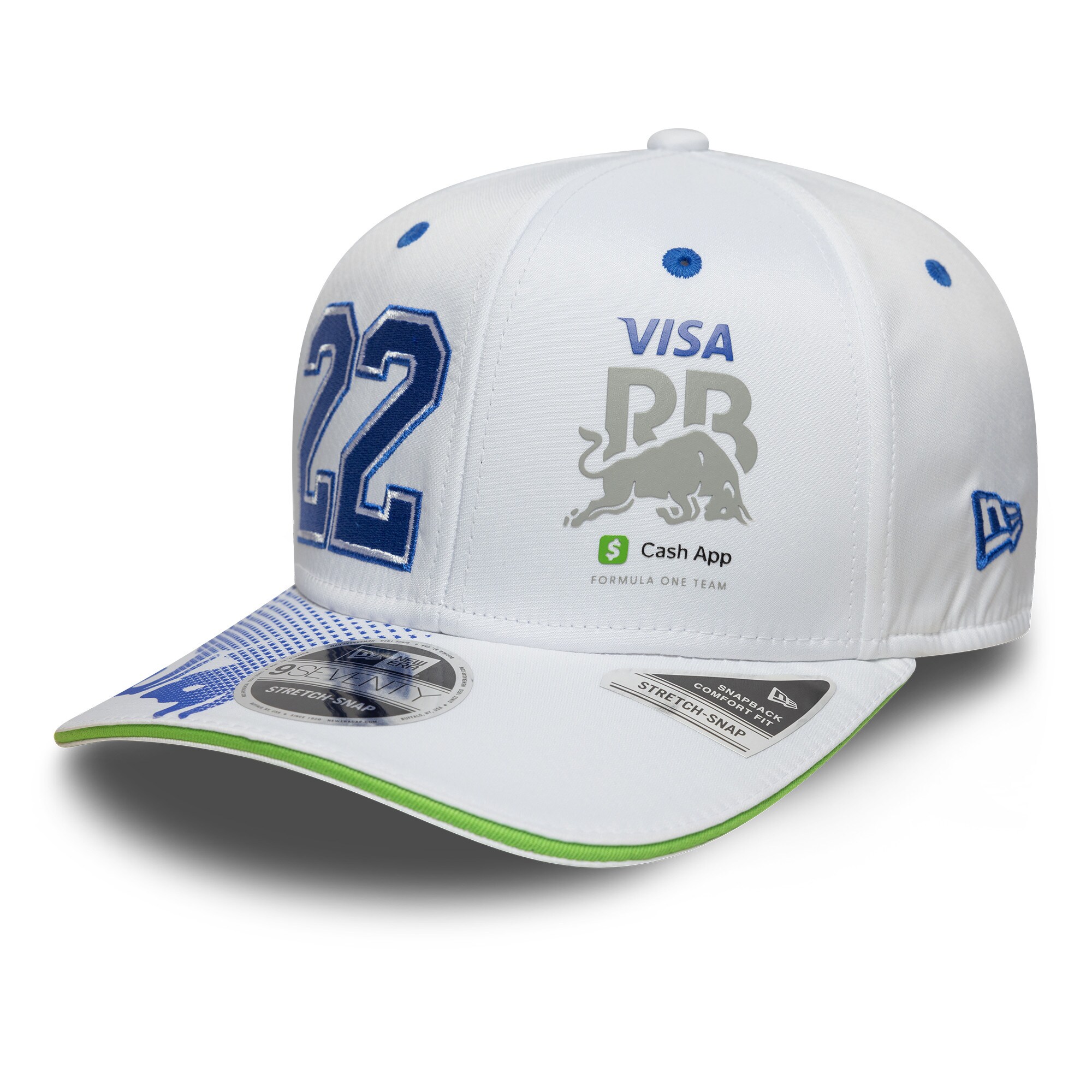 VCARB New Era Yuki Tsunoda 9SEVENTY Team Cap - White