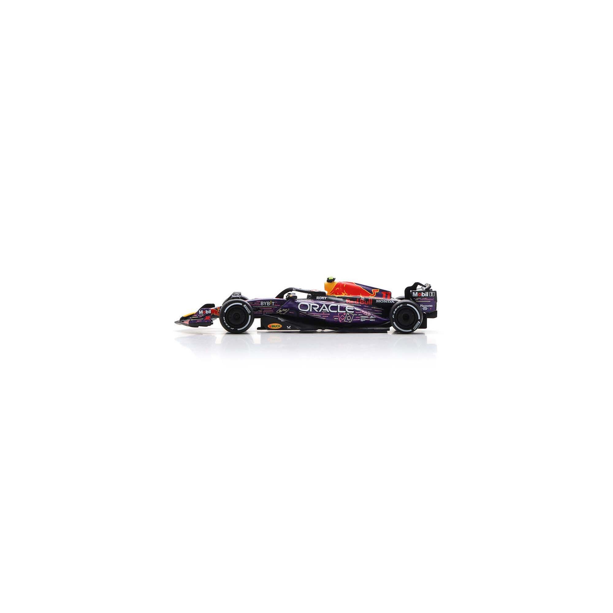 Red Bull Racing RB18 No.11 Sergio Perez Vegas 2023 3rd Place 1:64 Model