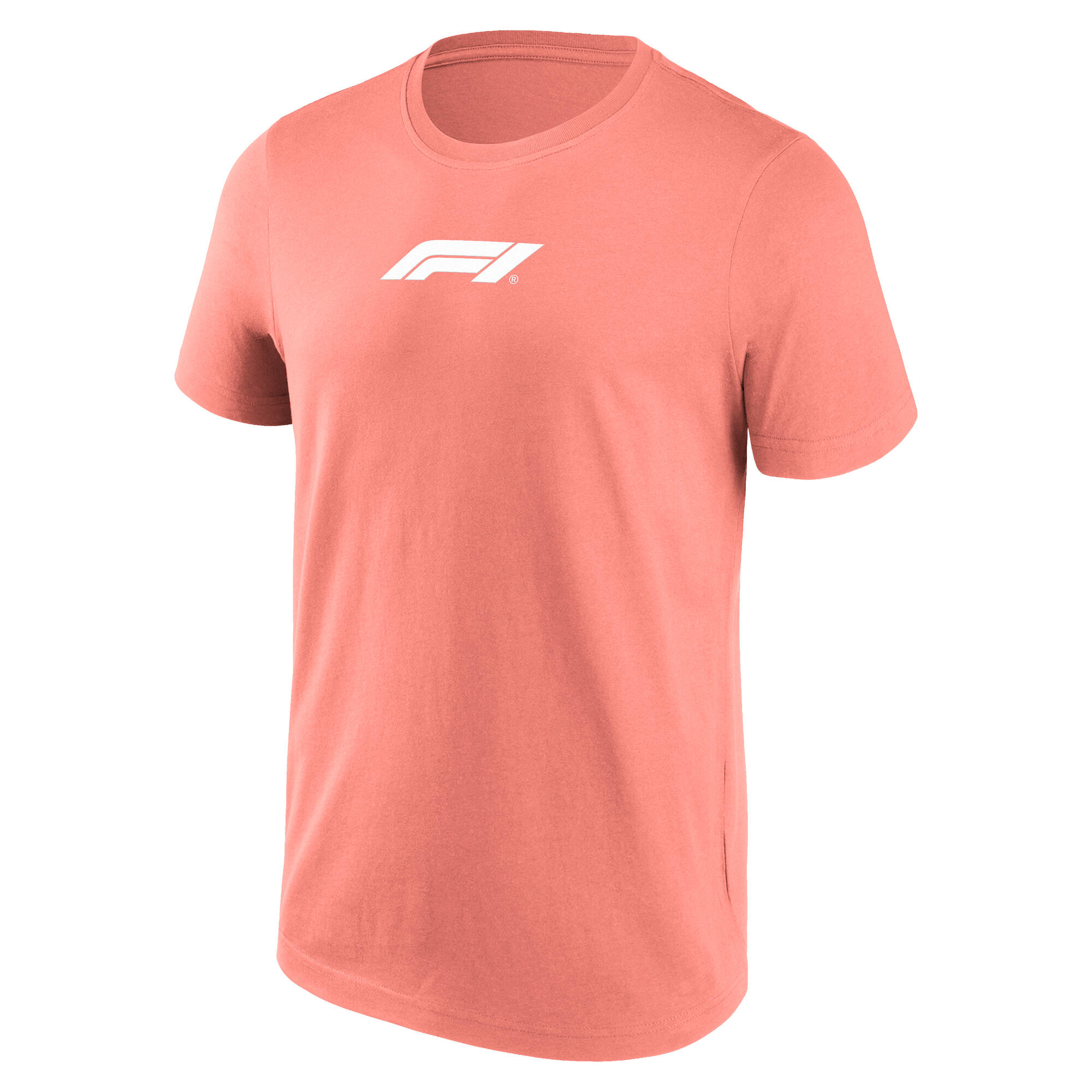 Formula 1 Small Mono Logo T-Shirt - Coral Haze