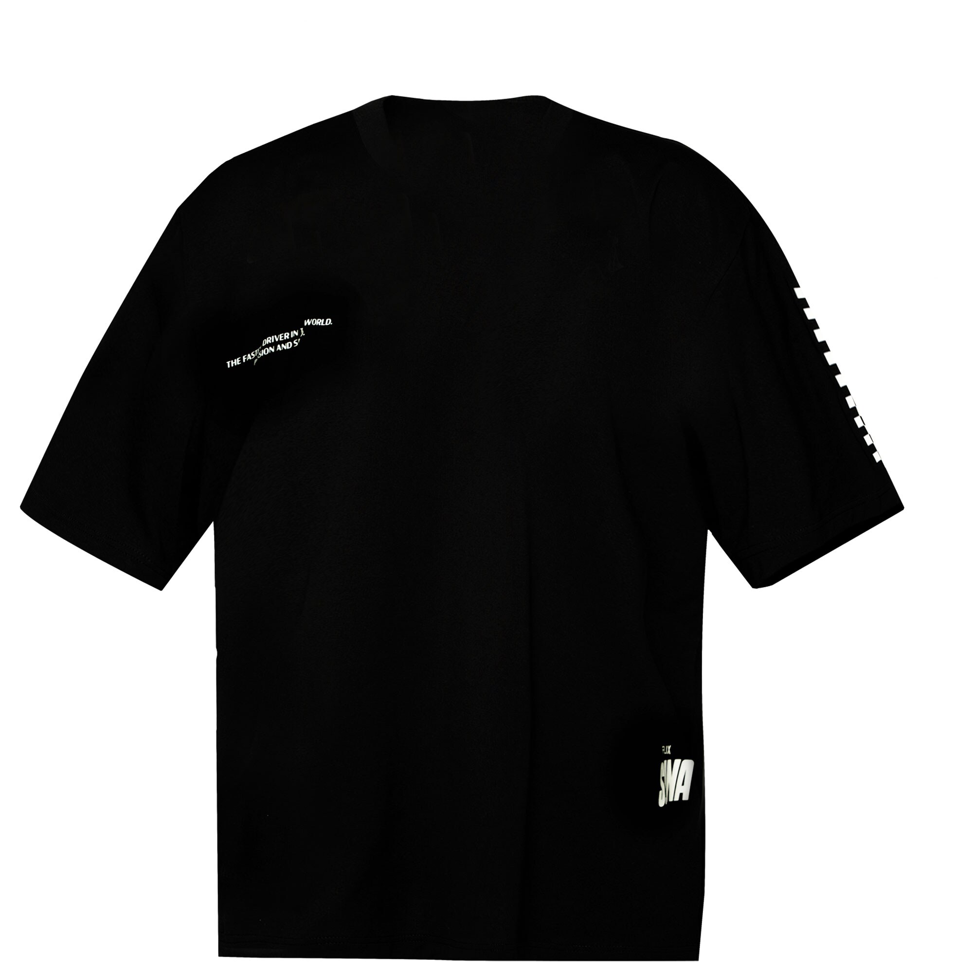 Ayrton Senna x Netflix Oversized T-Shirt - Black