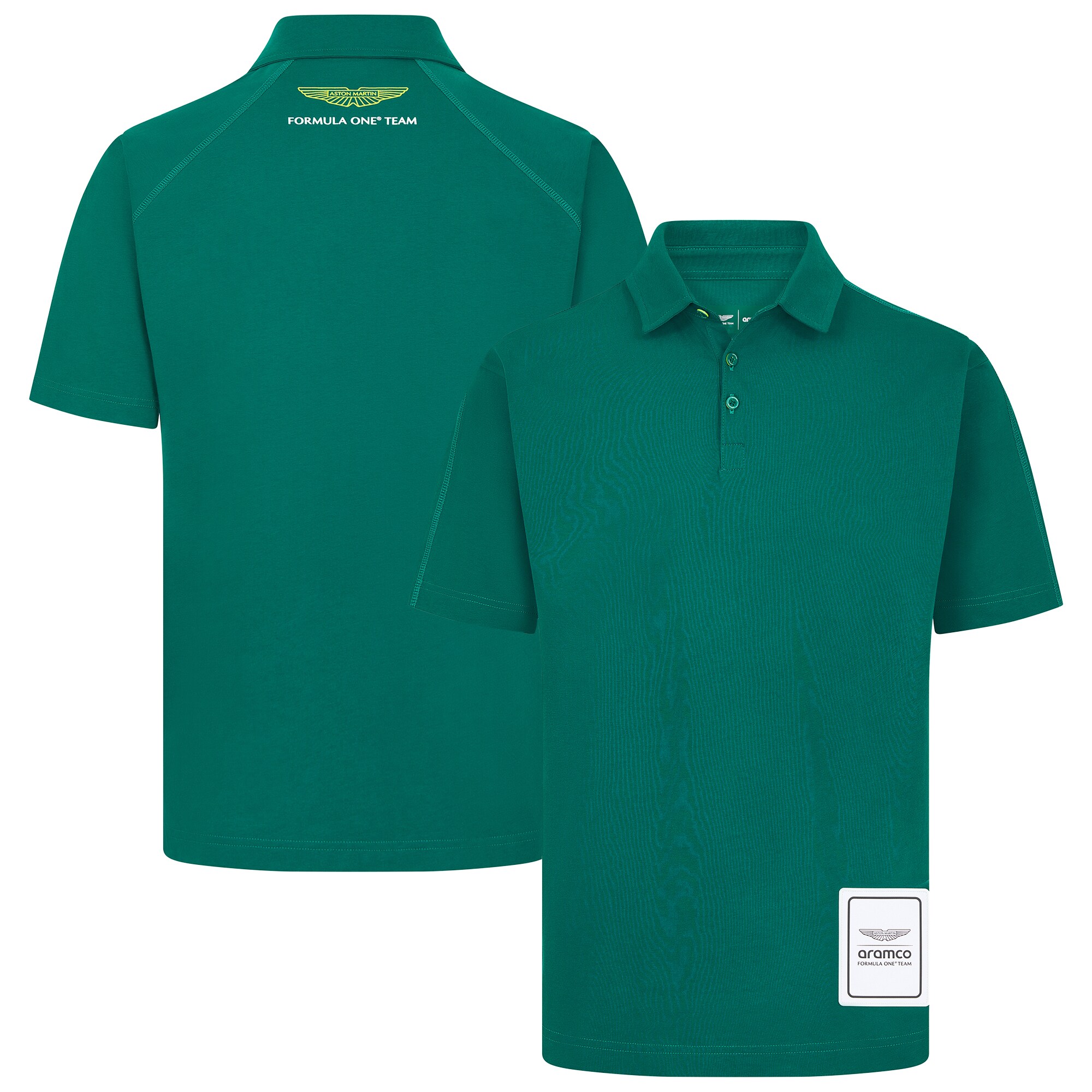 Aston Martin Aramco F1 Logo Polo