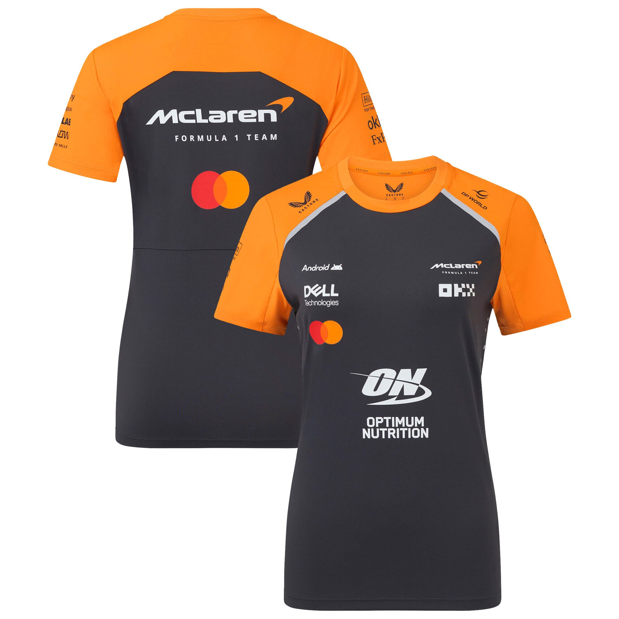 McLaren 2025 Team Set Up T-Shirt - Phantom - Womens