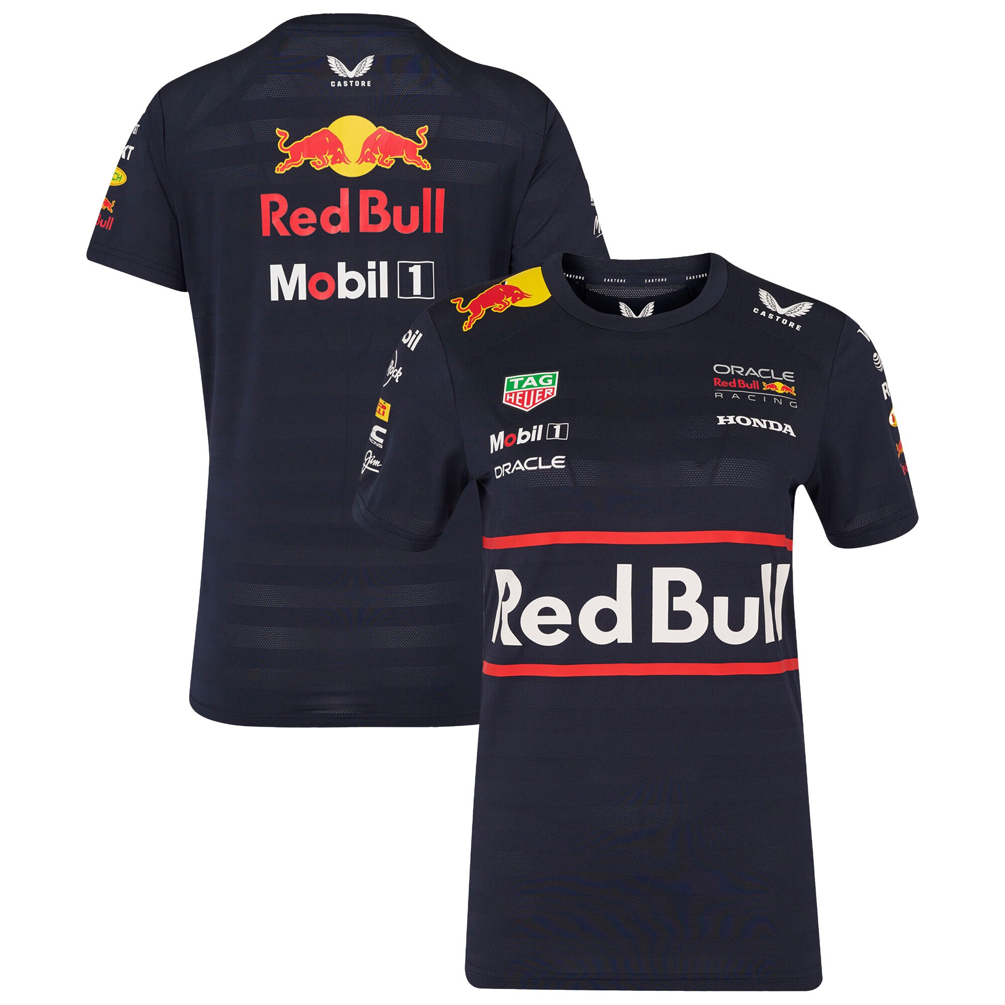 Red Bull Racing 2025 Team Set Up T-Shirt - Womens