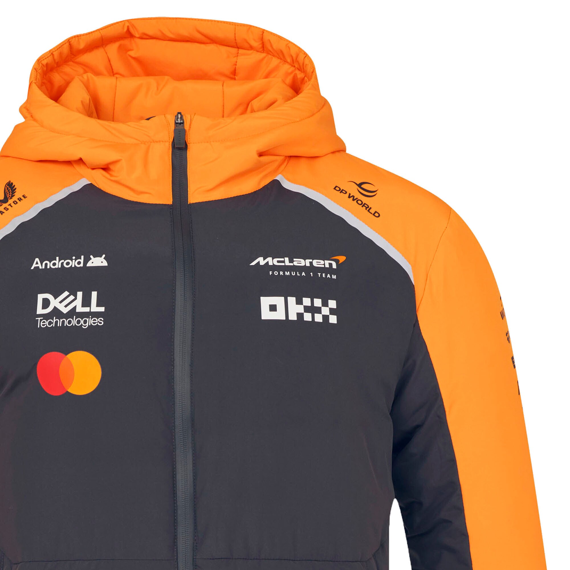 McLaren 2025 Team Longline Padded Jacket