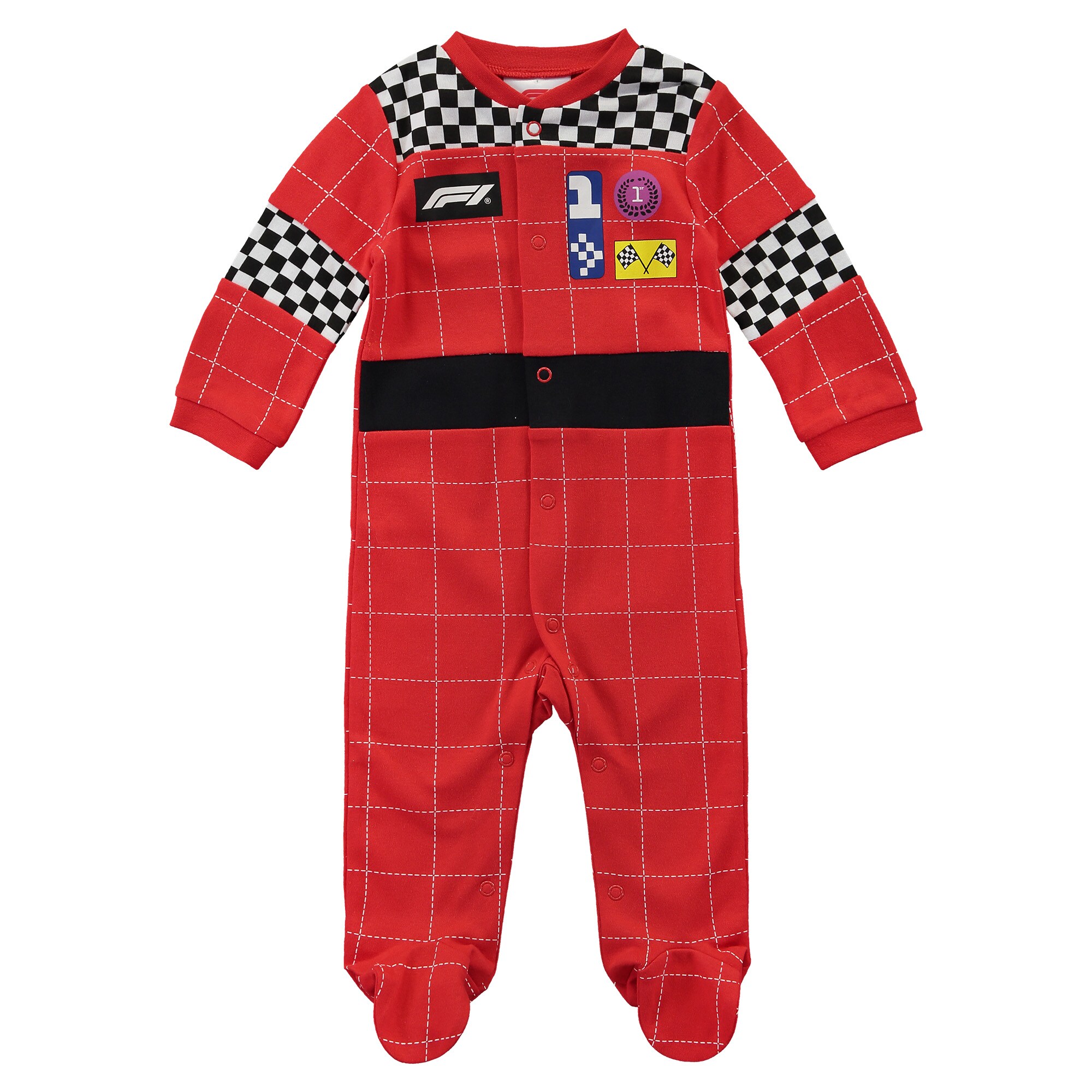 Formula 1 Boilersuit - Red- Baby