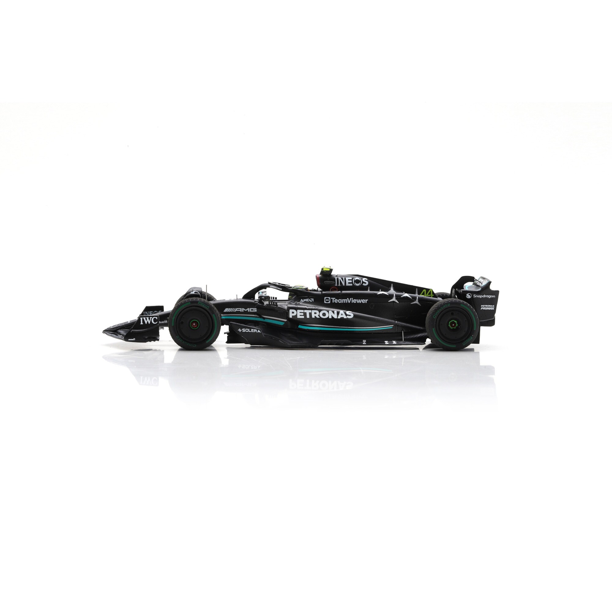 Mercedes AMG Petronas F1 W14 E Performance No.44 Lewis Hamilton 4th Monaco GP 1:43 Spark Model