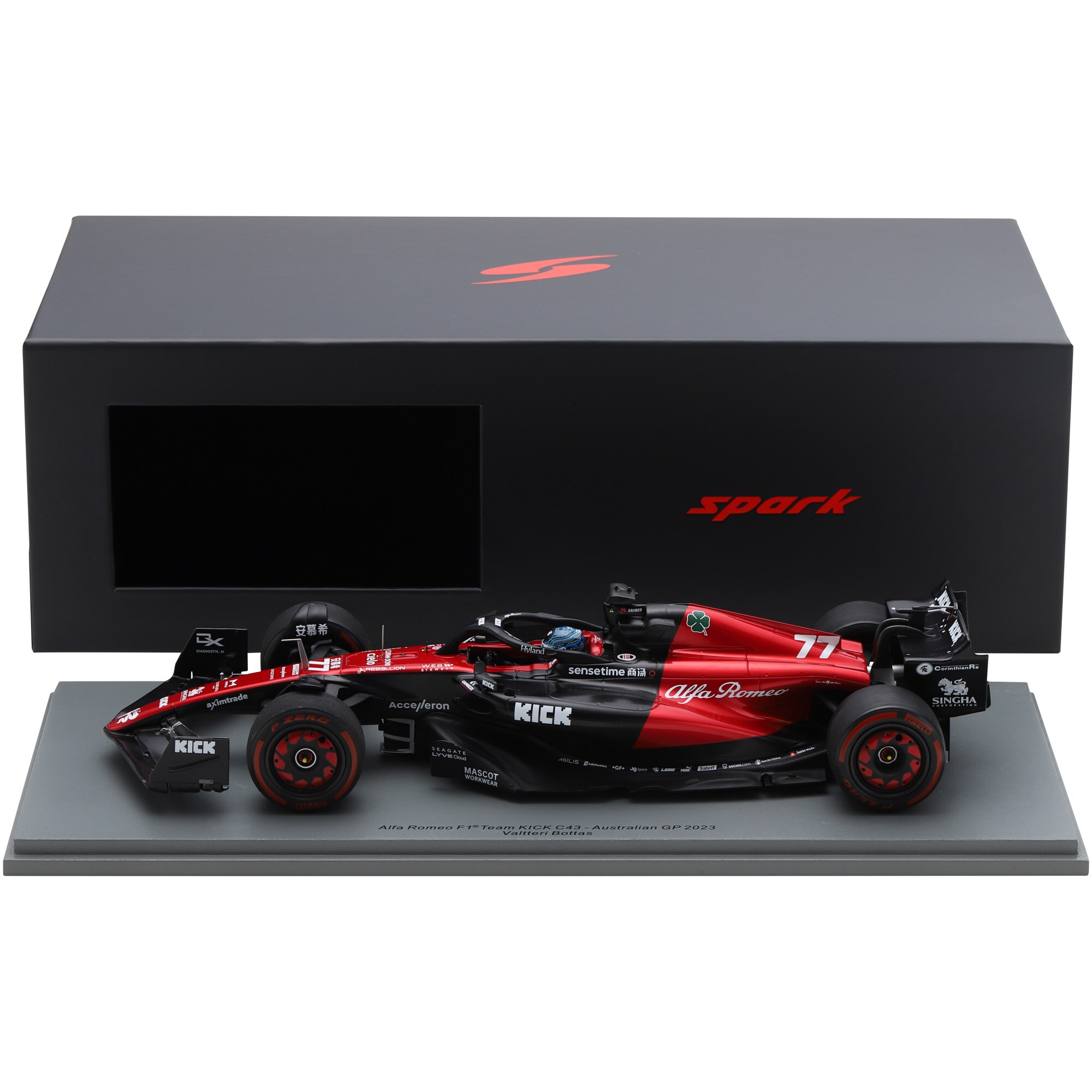 Alfa Romeo Sauber F1 Team Stake C43 No.77 - Valtteri Bottas 1:18 Model