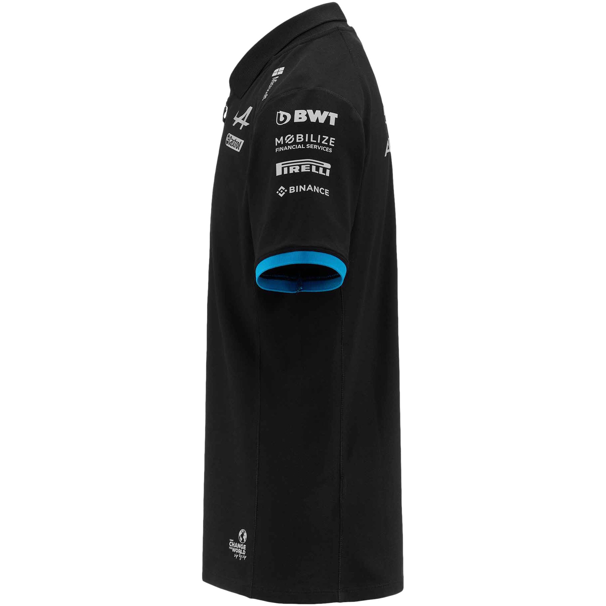 BWT Alpine F1 Team 2023 Polo Shirt - Black