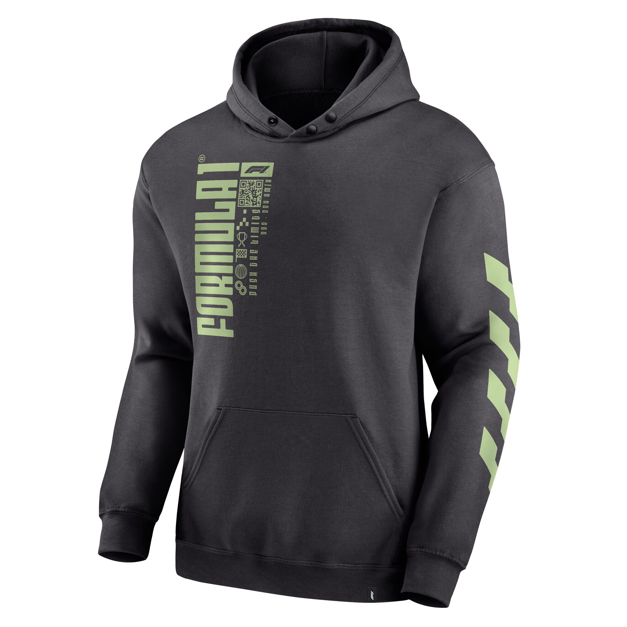 Formula 1 Globe Back Print Overhead Hoodie - Phantom