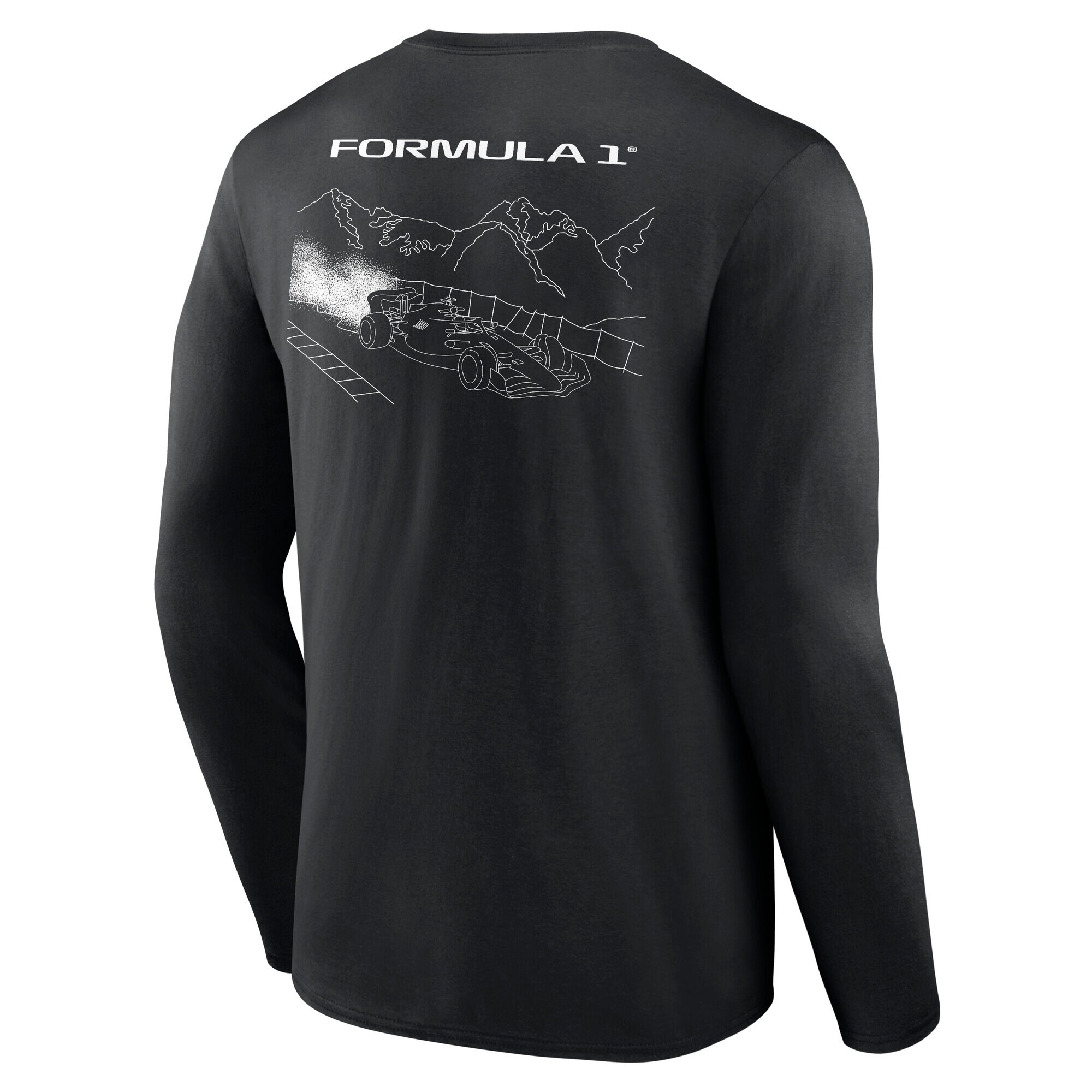 Formula 1 Ski Graphic LS T-Shirt - Black