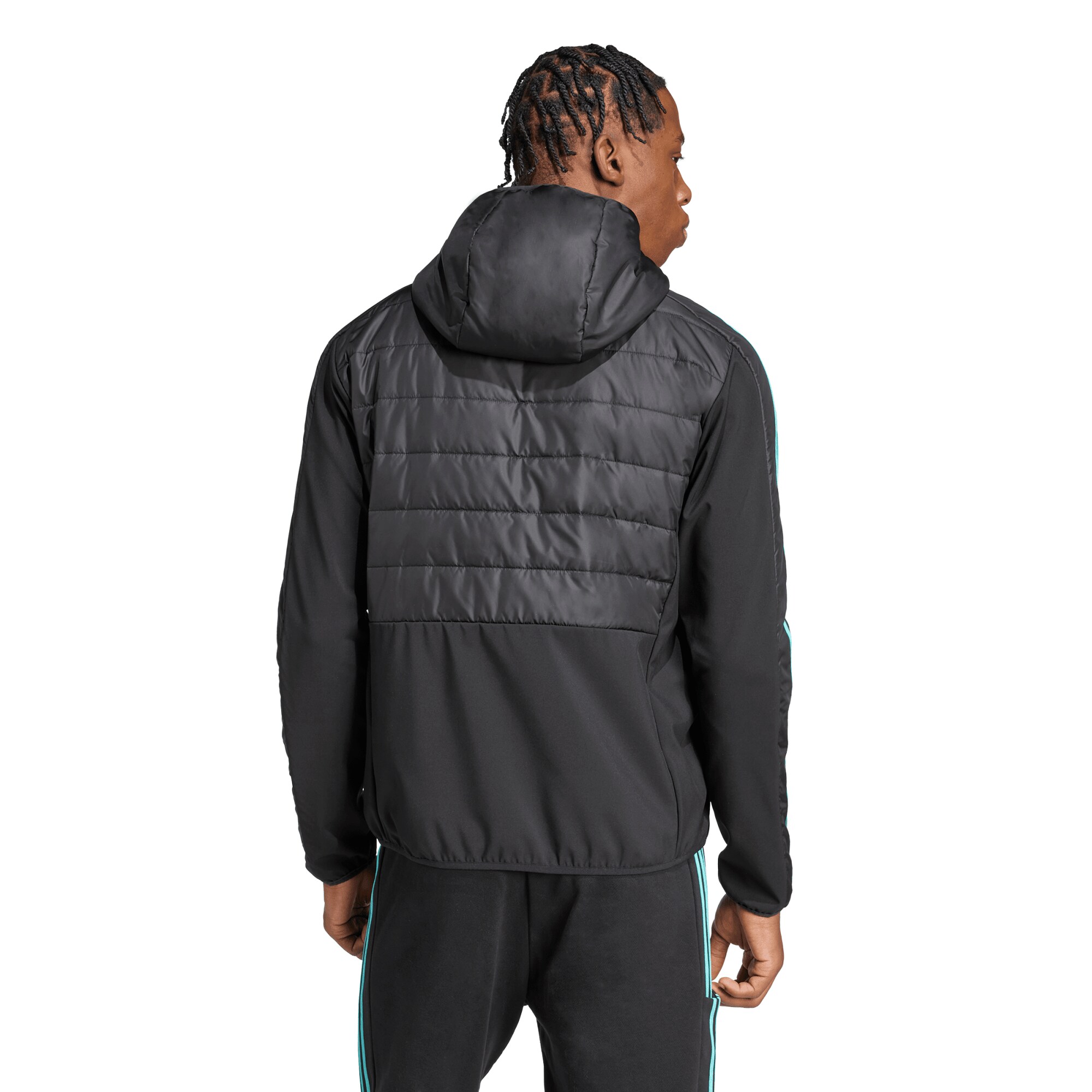 Mercedes AMG Petronas adidas Puffer Jacket - Black
