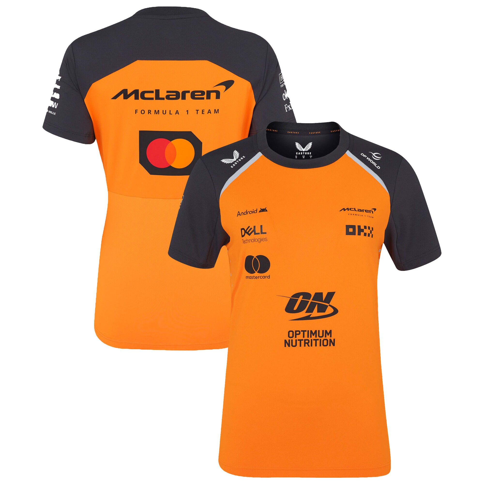McLaren 2025 Team Set Up T-Shirt - Autumn - Womens