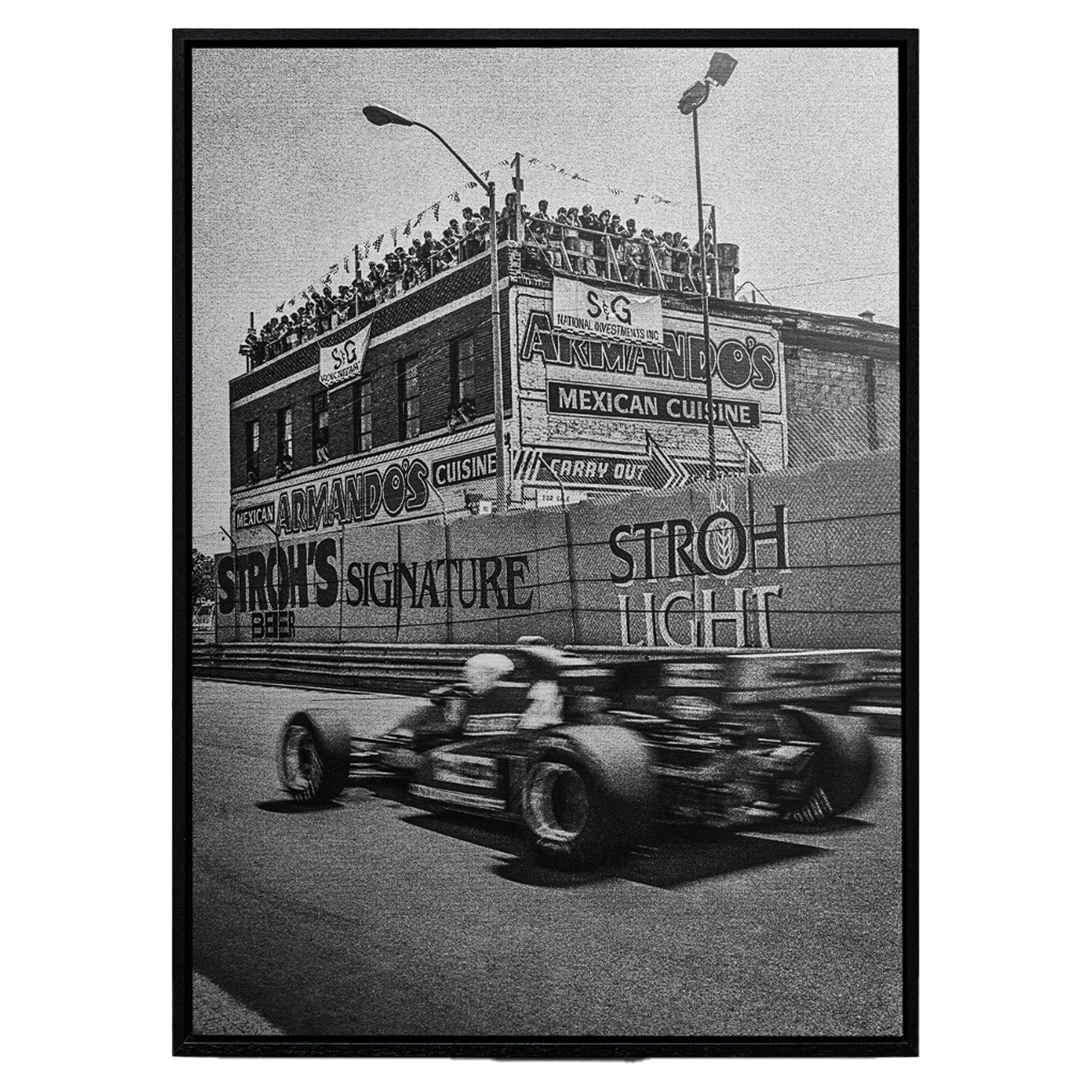 Formula 1 Neighborhood - Framed Canvas Photoprint