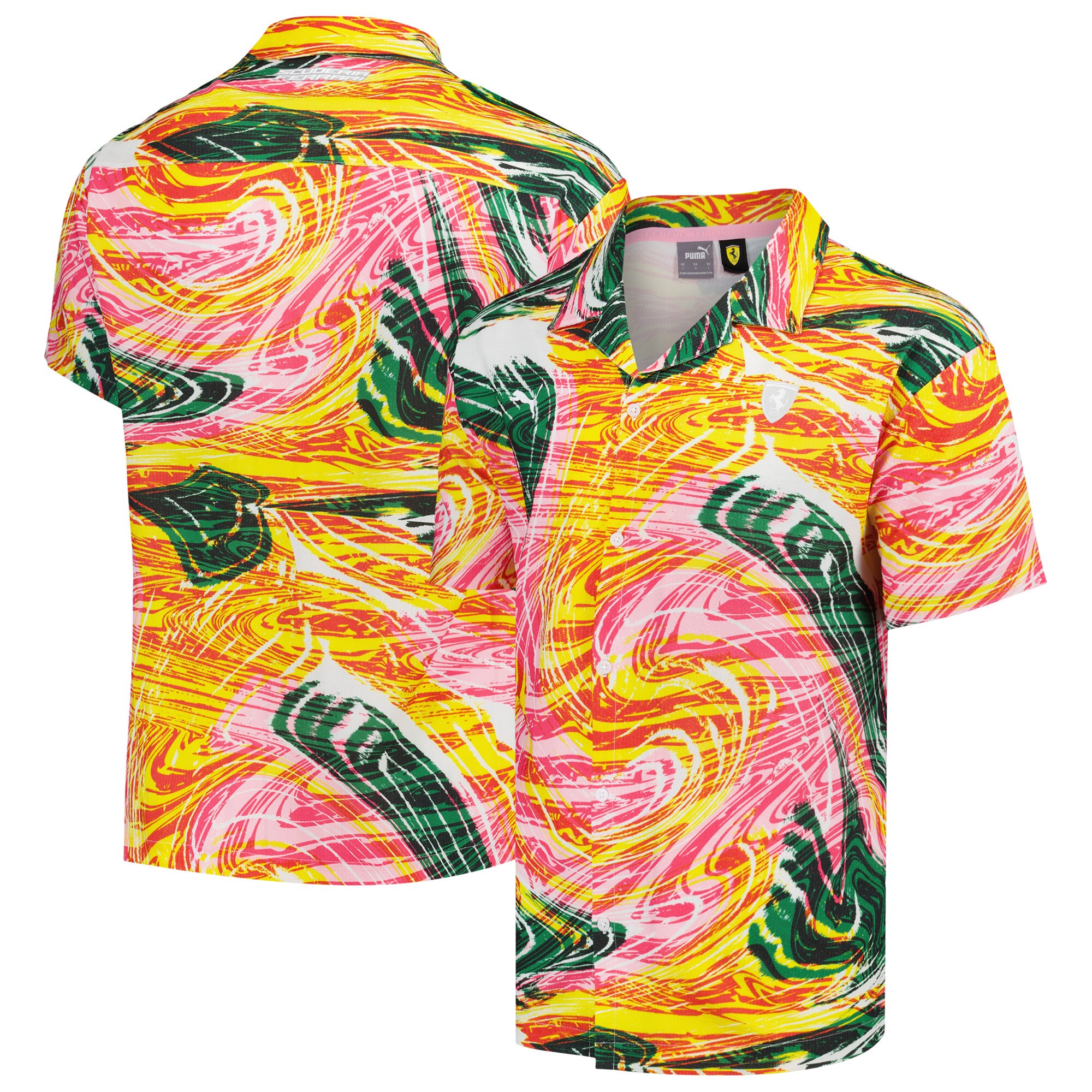 Scuderia Ferrari Race Crew All Over Print Shirt by Puma