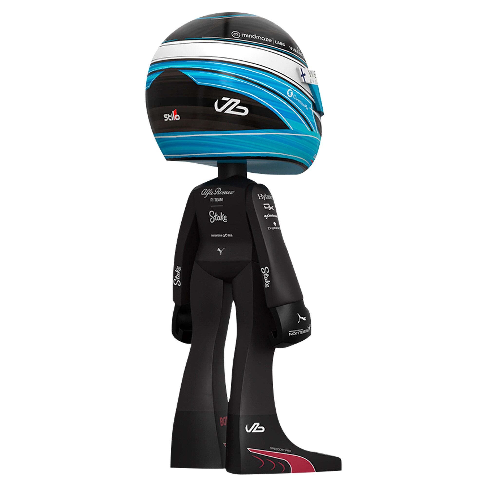 Alfa Romeo Sauber F1 Mighty Jaxx 2023 Valtteri Bottas Collectable Figurine