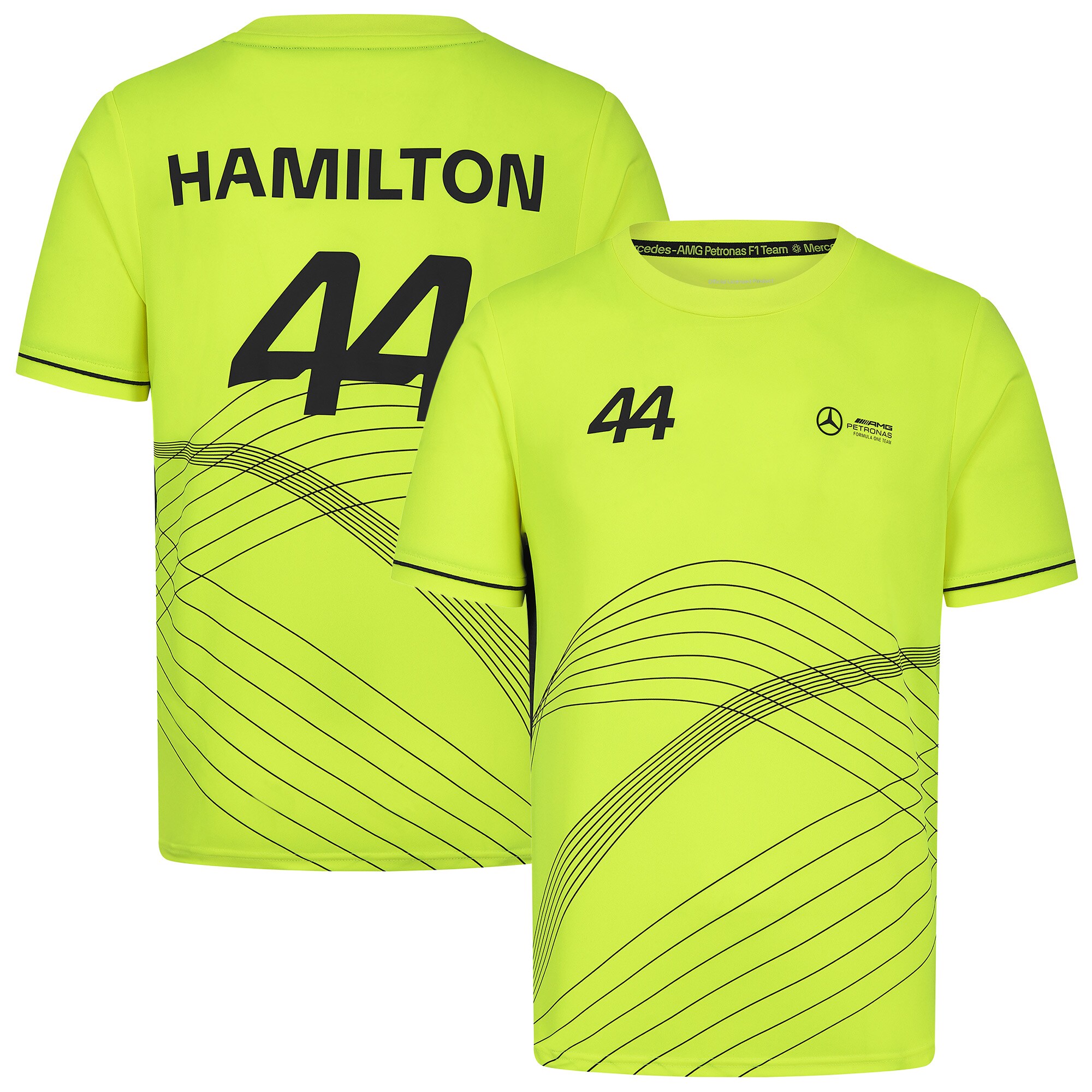 Mercedes AMG Petronas F1 Lewis Hamilton 44 Sports T-Shirt