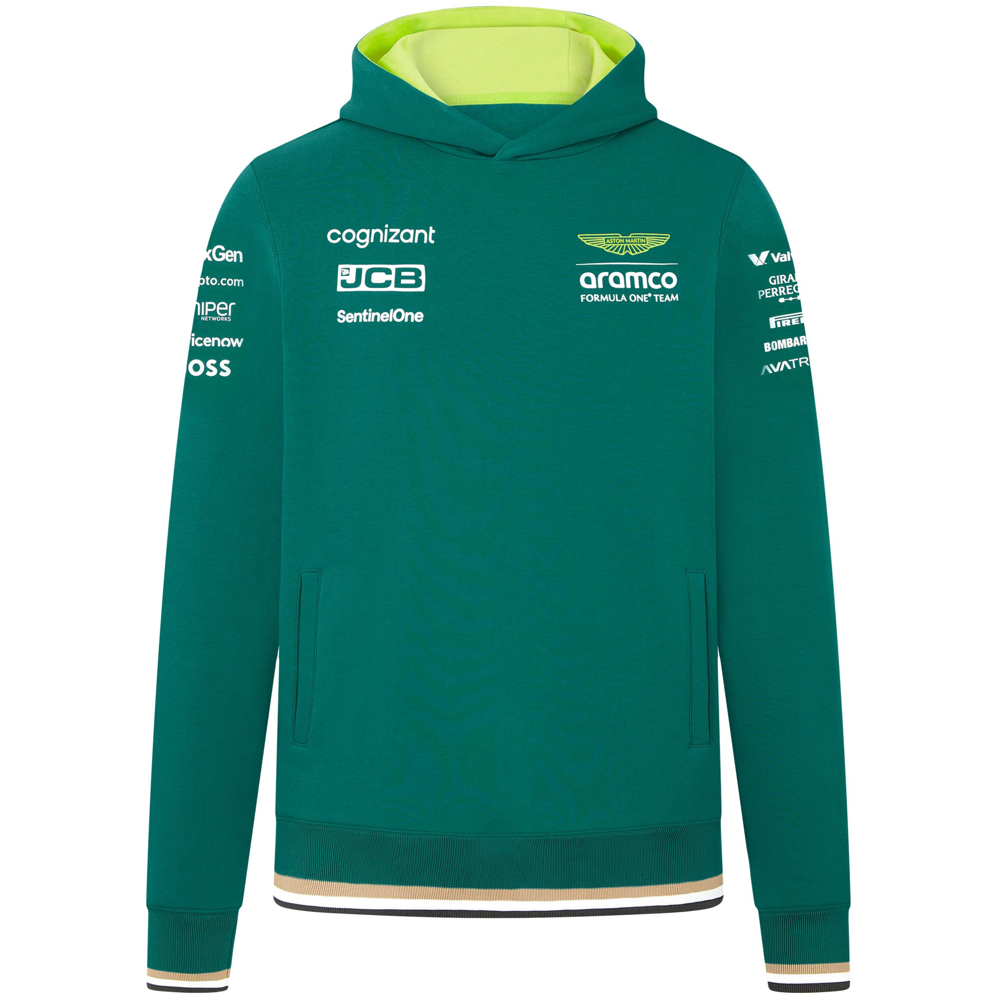 Aston Martin Aramco F1 2024 Team Driver Hoodie - Kids