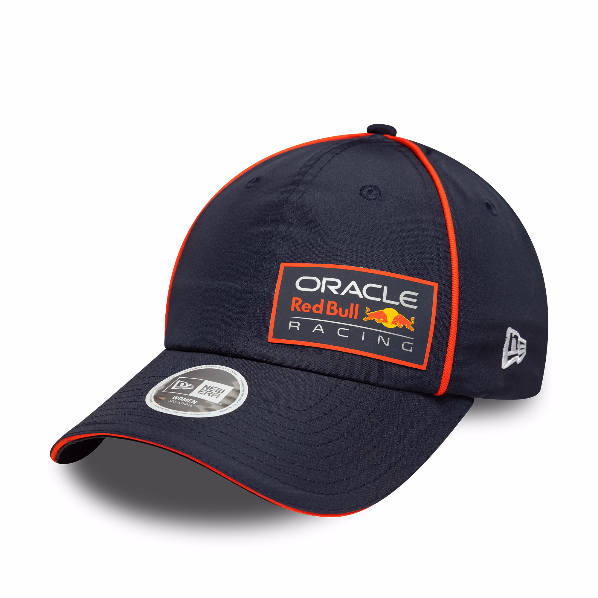 Red Bull Racing New Era Team Piped Ponytail Cap - Navy - Womens